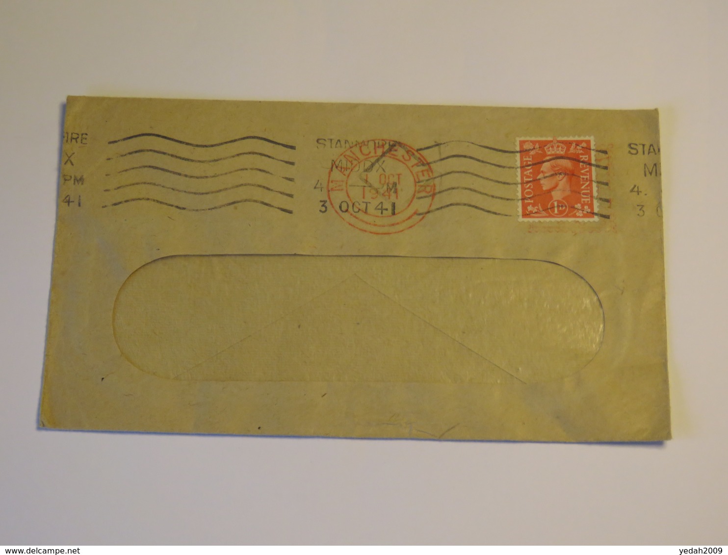 Great Britain Cover 1941 - Used Stamps