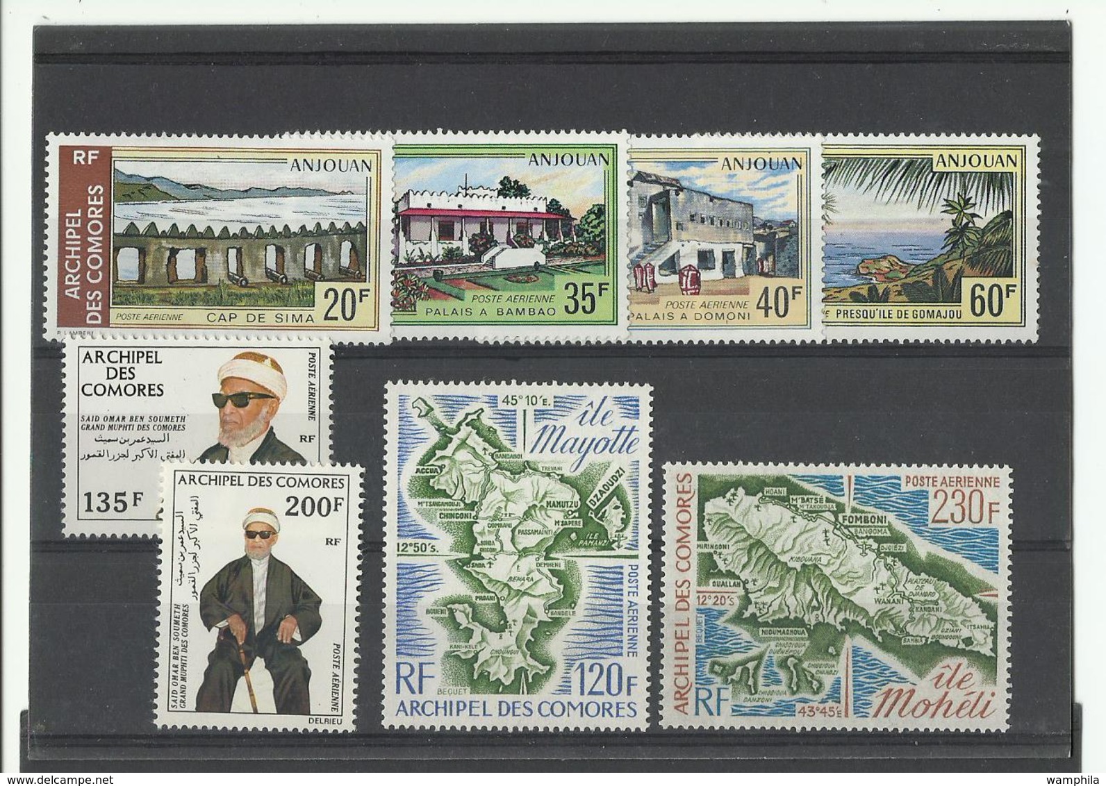 Comores, Lot De Poste Aérienne, Neufs **, Cote YT 213€ - Airmail