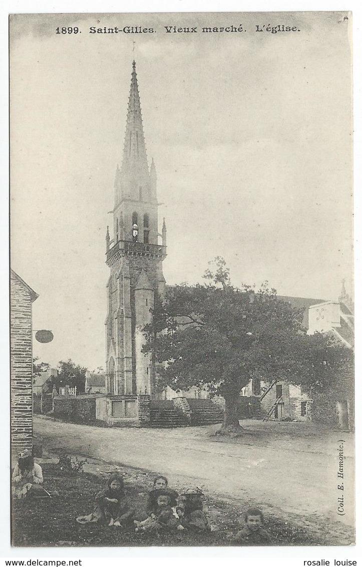 SAINT-GILLES-VIEUX-MARCHE (22) - L'Eglise - Saint-Gilles-Vieux-Marché