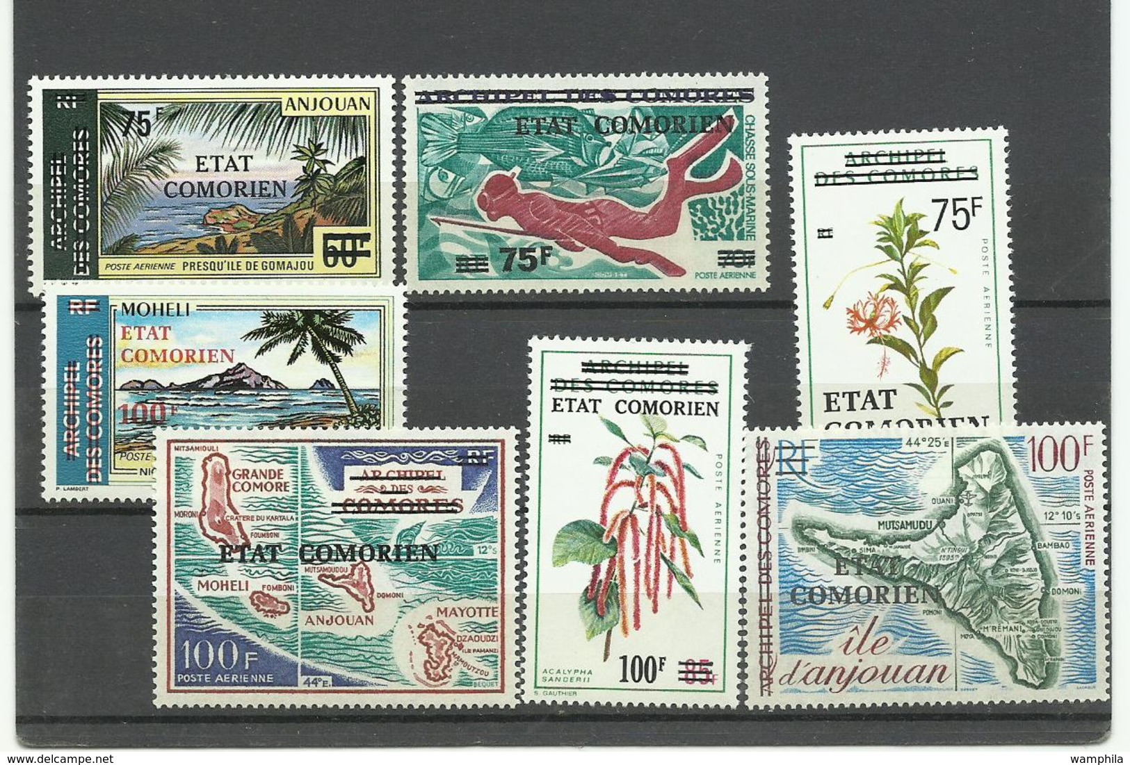 Comores, Séries De Timbres ** Voir Description & Scanns, Cote YT 144€ - Comores (1975-...)