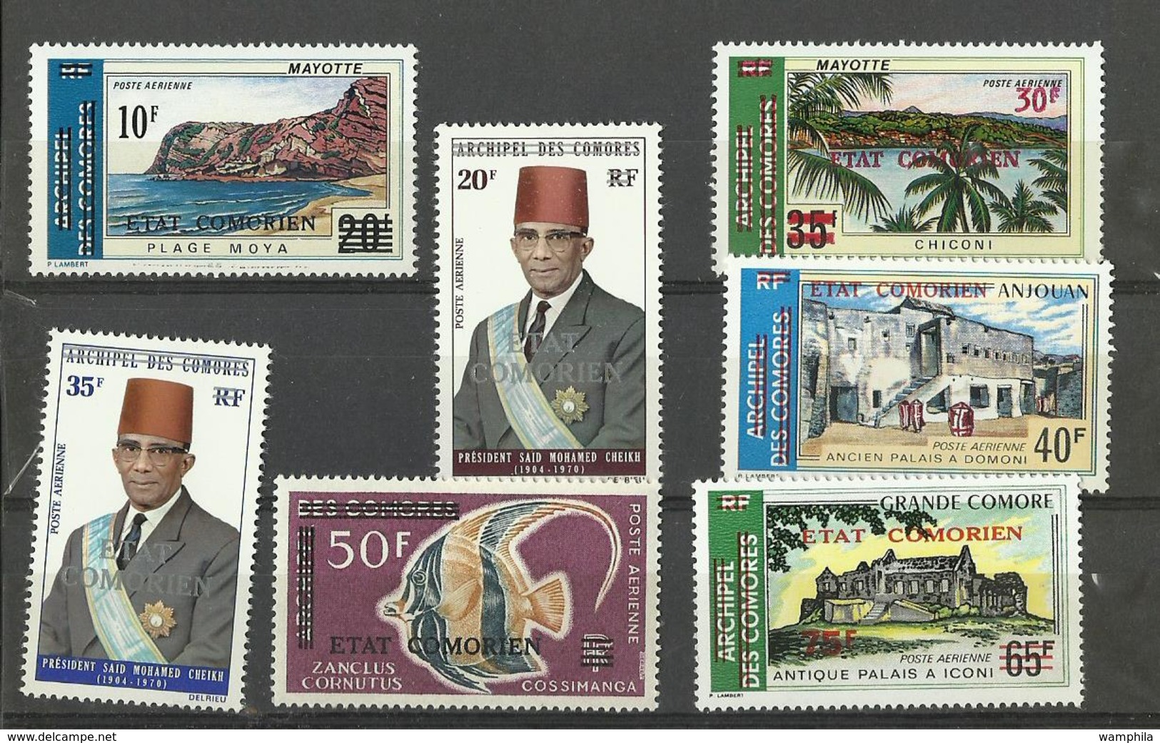 Comores, Séries De Timbres ** Voir Description & Scanns, Cote YT 144€ - Comores (1975-...)