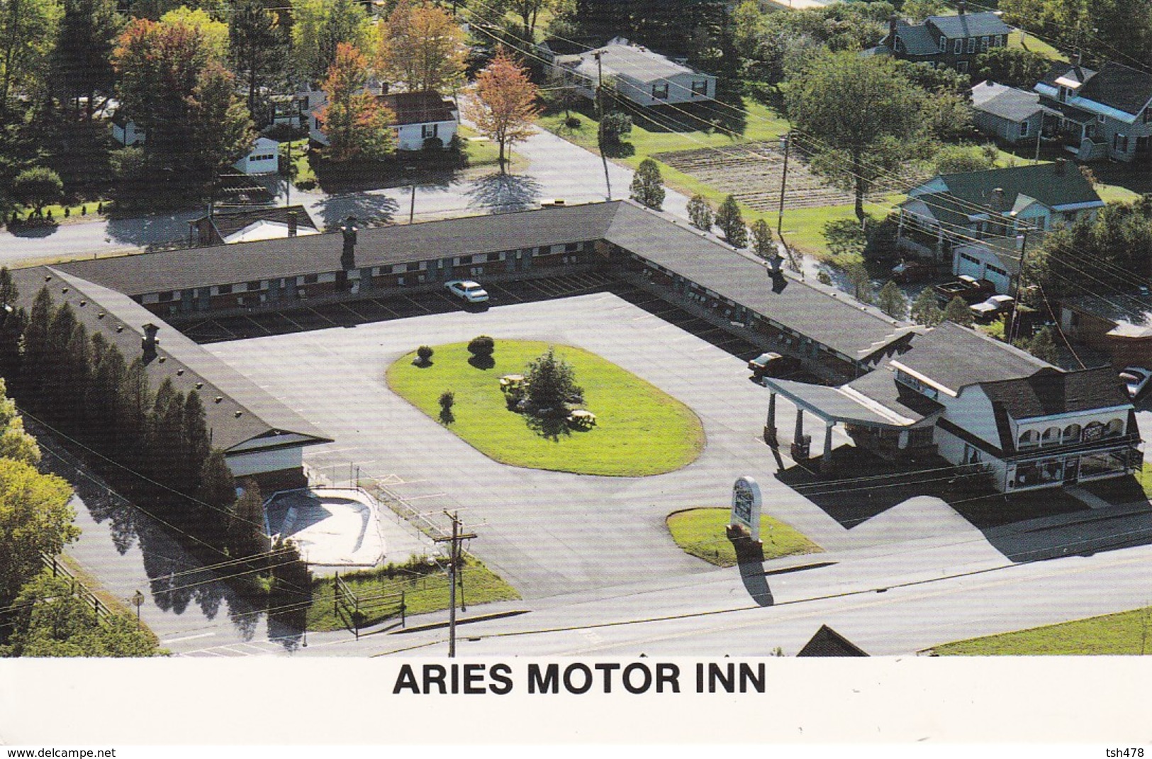 CANADA---RARE---EDSON---ARIES MOTOR INN--voir 2 Scans - Autres & Non Classés