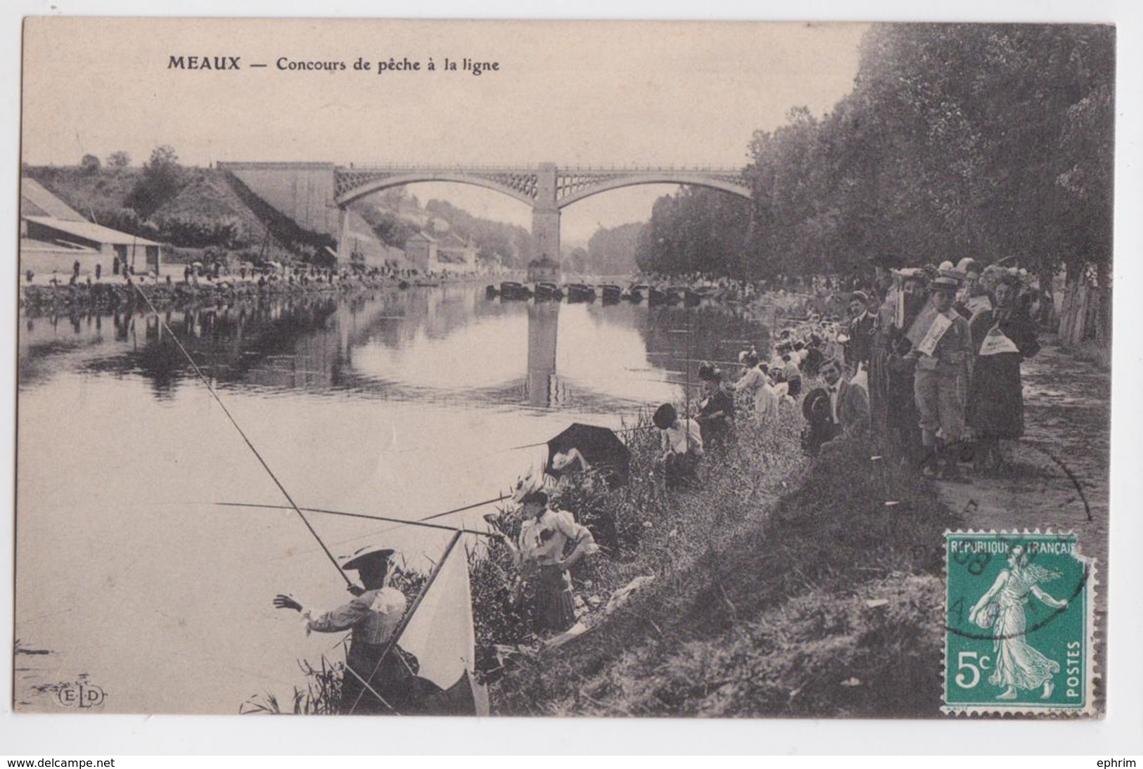 MEAUX (77 Seine-et-Marne) - Concours De Pêche à La Ligne - ELD - Meaux