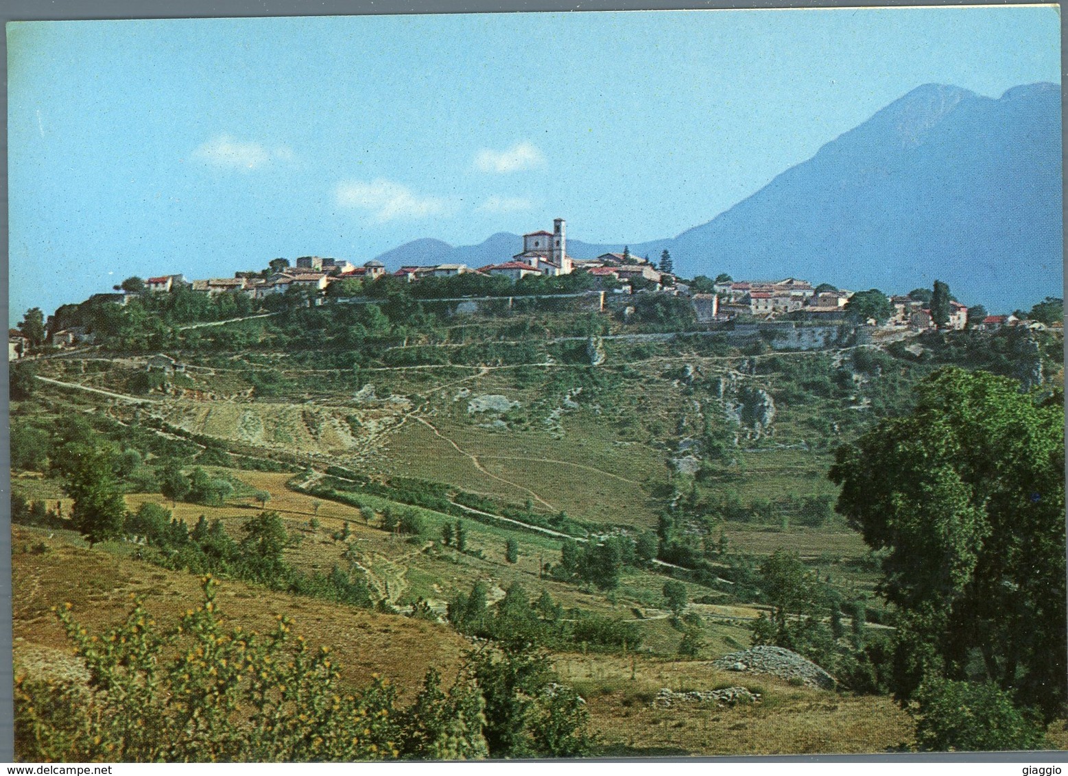 °°° Cartolina N. 238 Civita D'antino Panorama Viaggiata °°° - L'Aquila