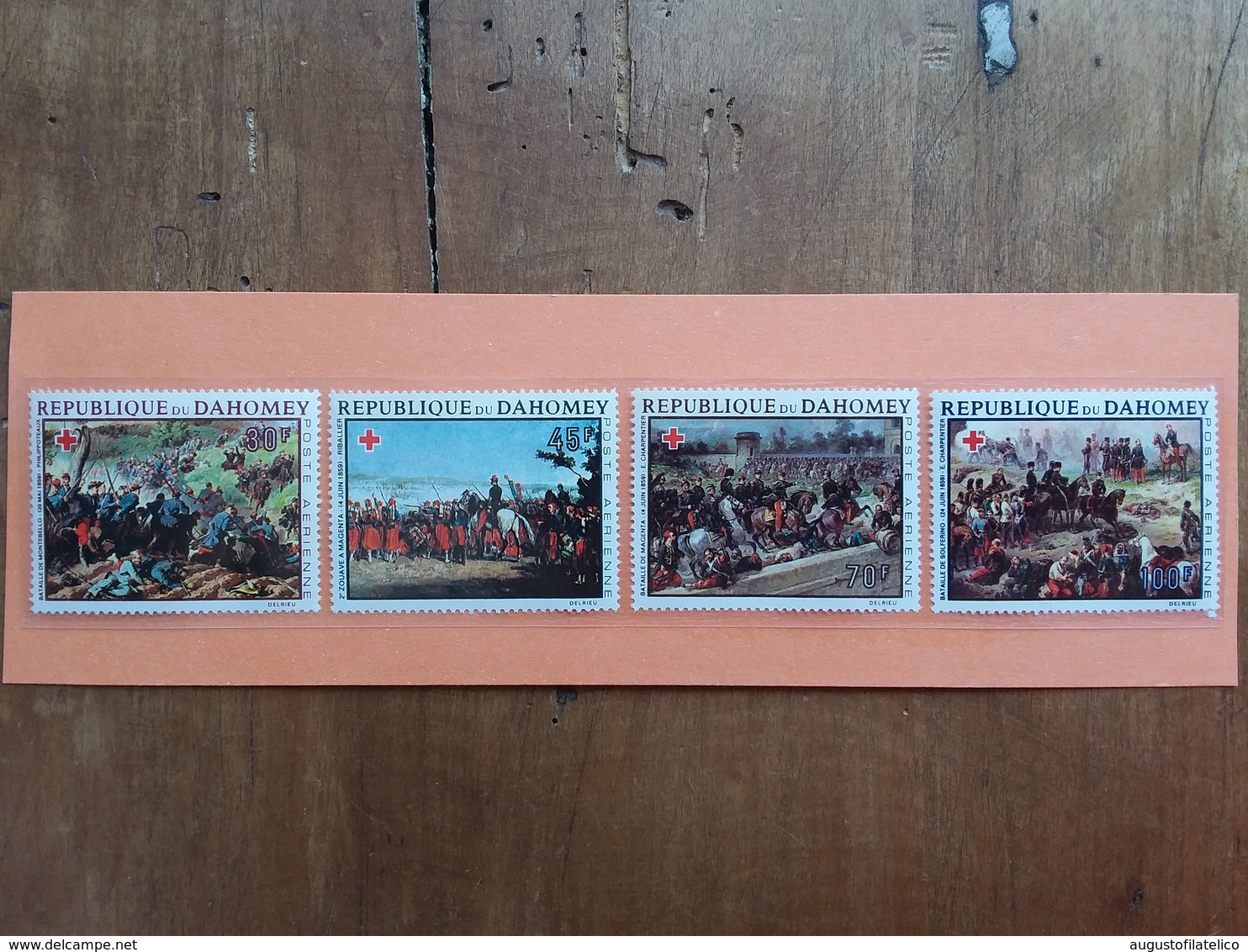 DAHOMEY - Croce Rossa - Quadri Completa - Nuovi ** + Spese Postali - Bénin – Dahomey (1960-...)