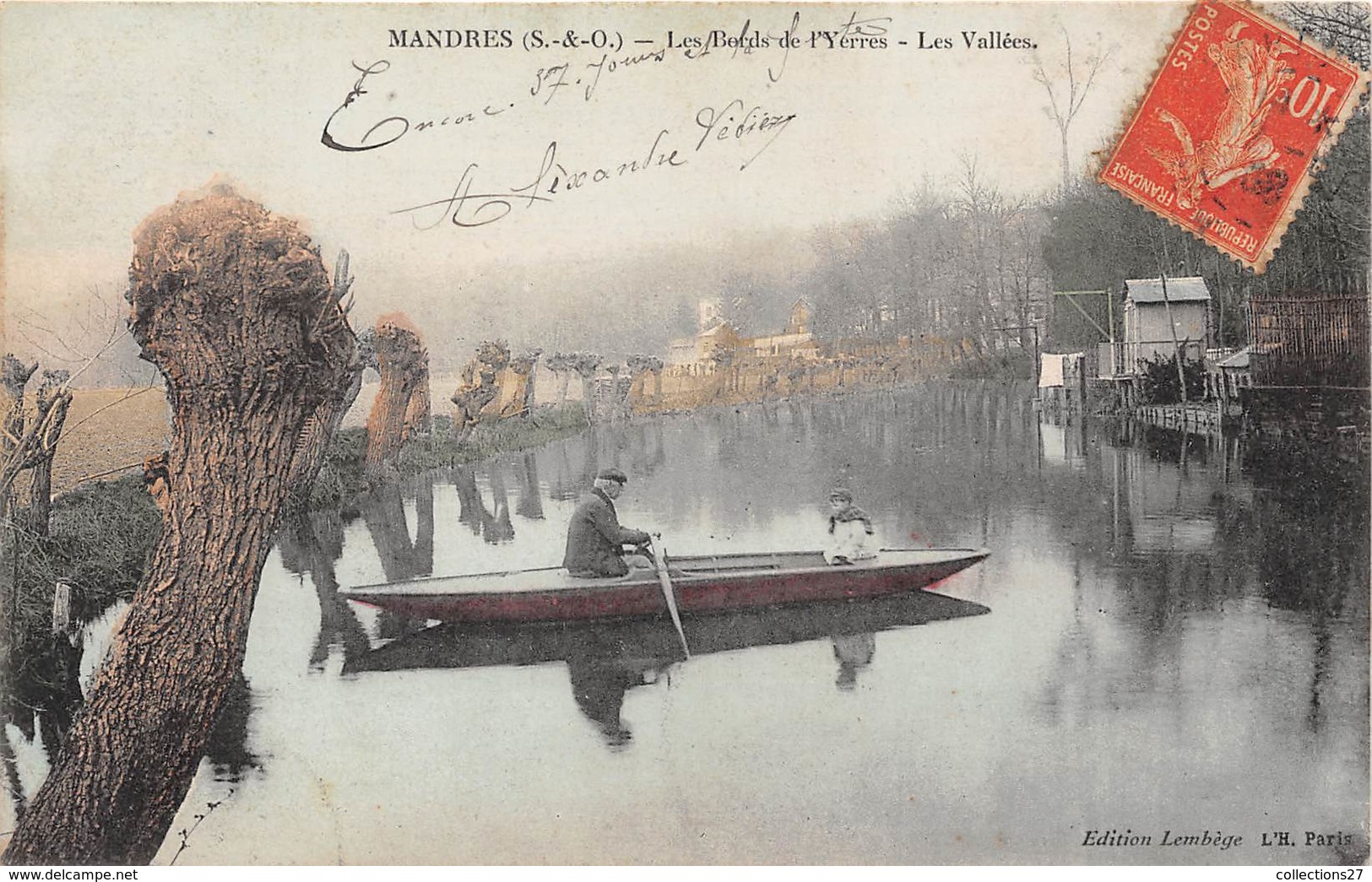 94-MANDRES- LES BORDS DE L'YERRES- LES VALLEES - Mandres Les Roses