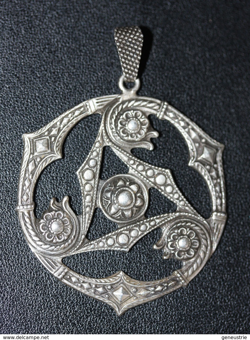 Très Beau Médaillon Pendentif Argent "triskell Celtique" Triskel Breton - Bretagne - Celtic Medal - Pendentifs