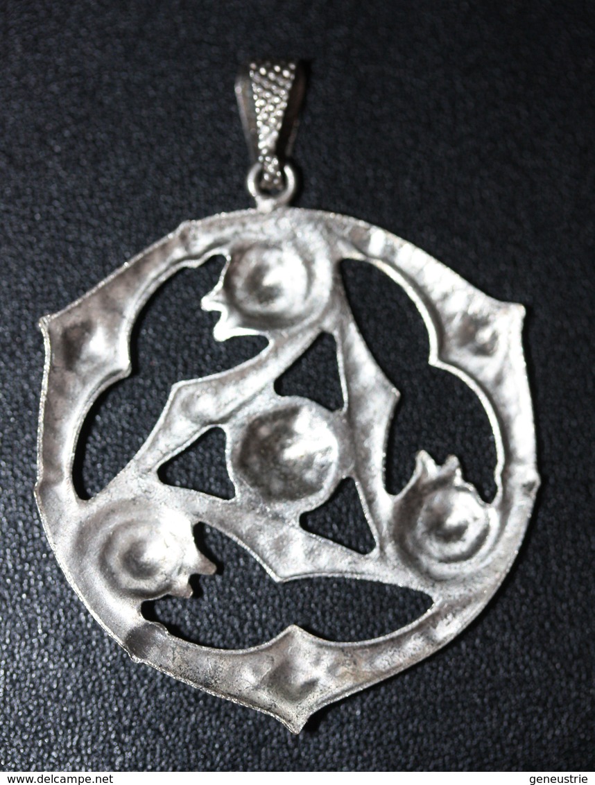 Très Beau Médaillon Pendentif Argent "triskell Celtique" Triskel Breton - Bretagne - Celtic Medal - Pendentifs