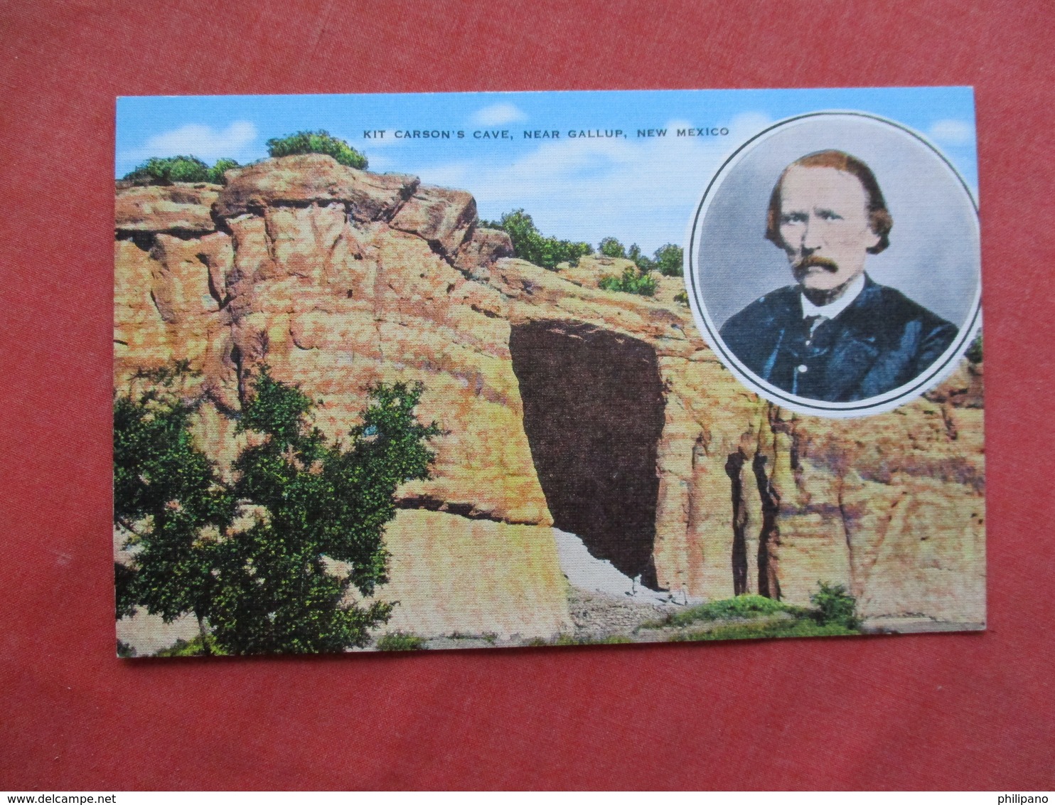 Kit Carson's Cave Near Gallup NM   Ref 3259 - Native Americans