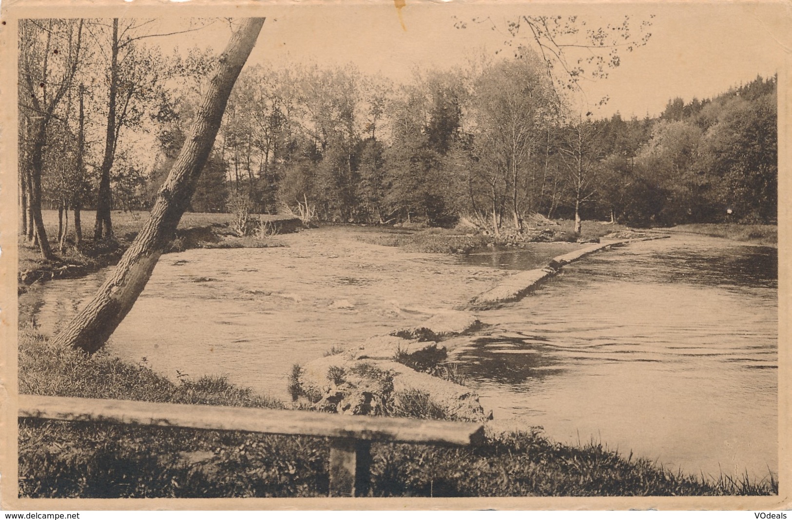 CPA - Belgique - Ronzon-Rendeux - Barrage De L'Ourthe - Rendeux