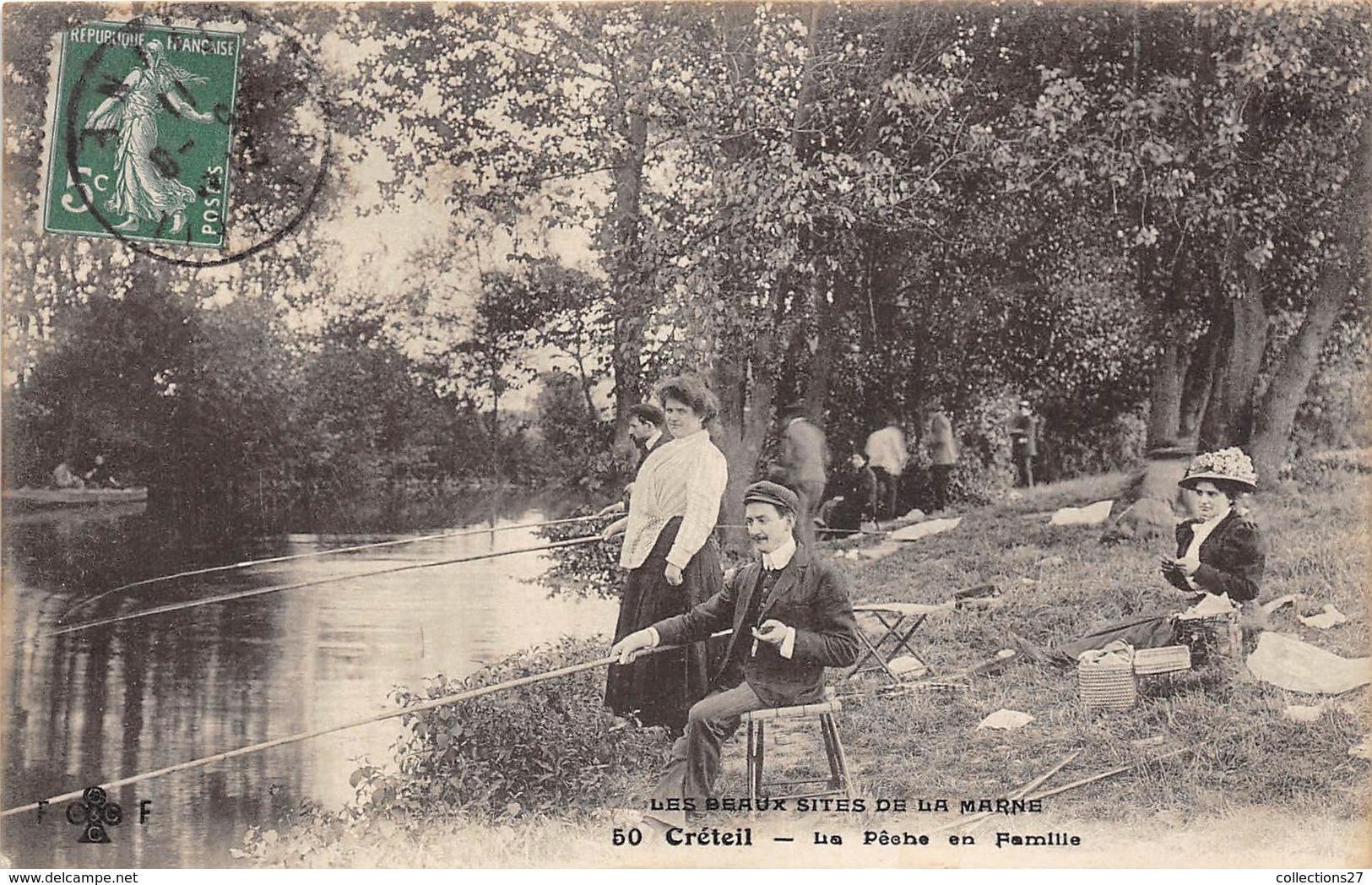 94-CRETEIL- LA PÊCHE EN FAMILLE - Creteil