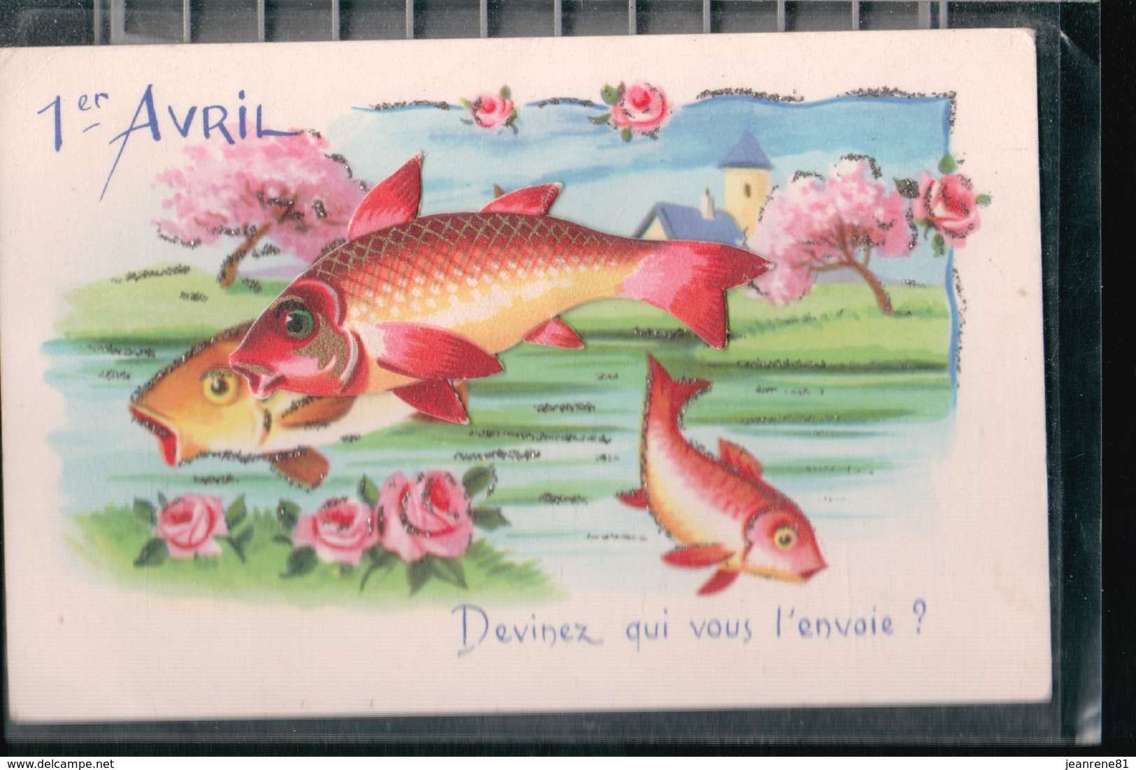 CPA565.....1ER AVRIL...AJOUTIS - 1er Avril - Poisson D'avril