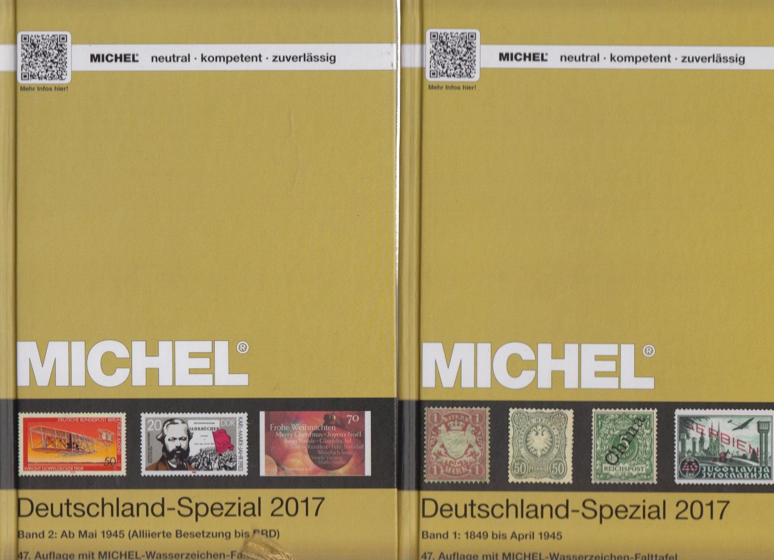 Michel Spezial Band 1+2 Jahr 2017 Gebraucht - Deutschland