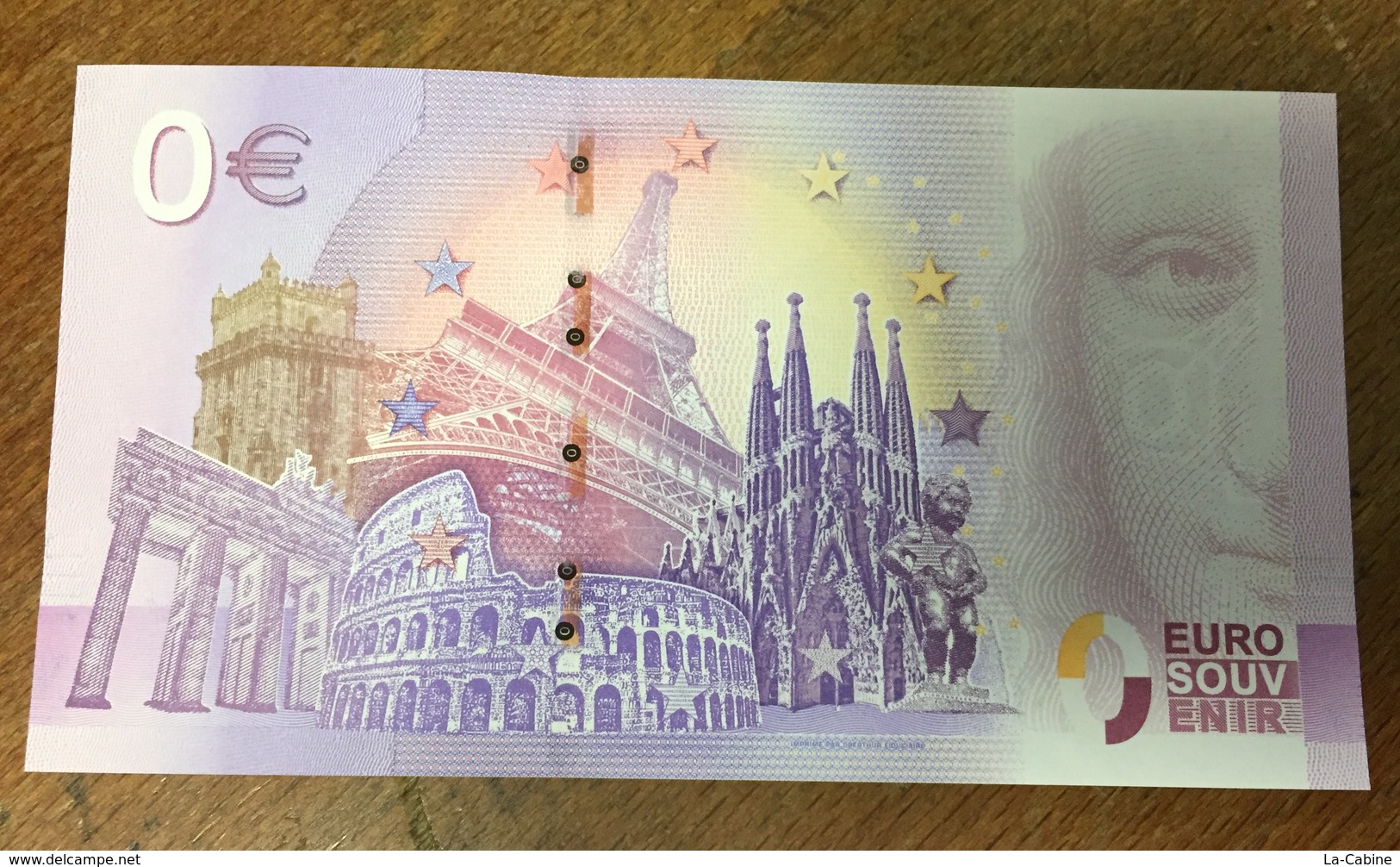 TRAIN DE LA RHUNE BILLET 0 EURO SOUVENIR 2019 BANKNOTE BANK NOTE 0 EURO SCHEINE PAPER MONEY - Ficción & Especímenes