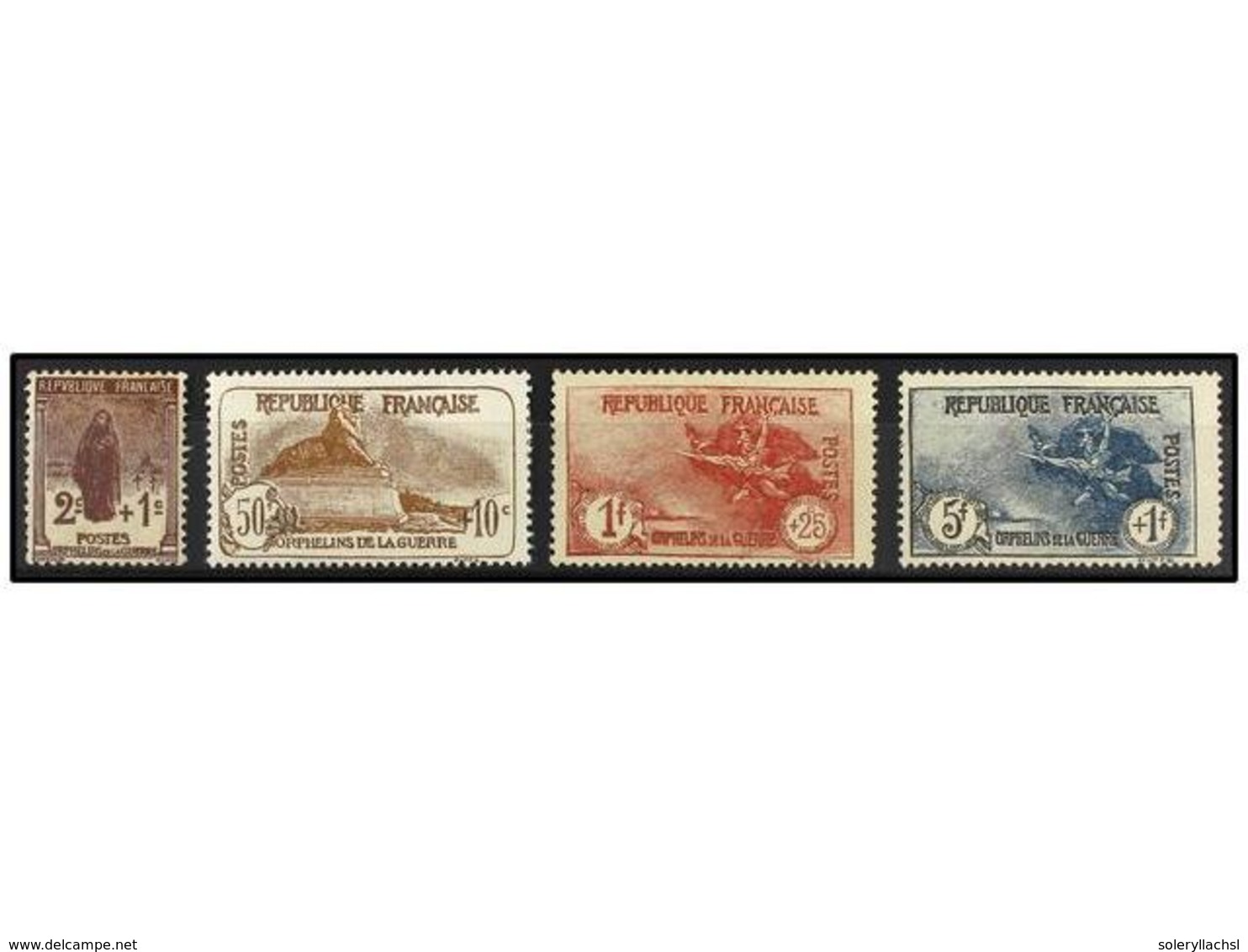 * FRANCIA. Yv.229/32. 1926-27. Serie Completa. Yvert.210€. - Sonstige & Ohne Zuordnung