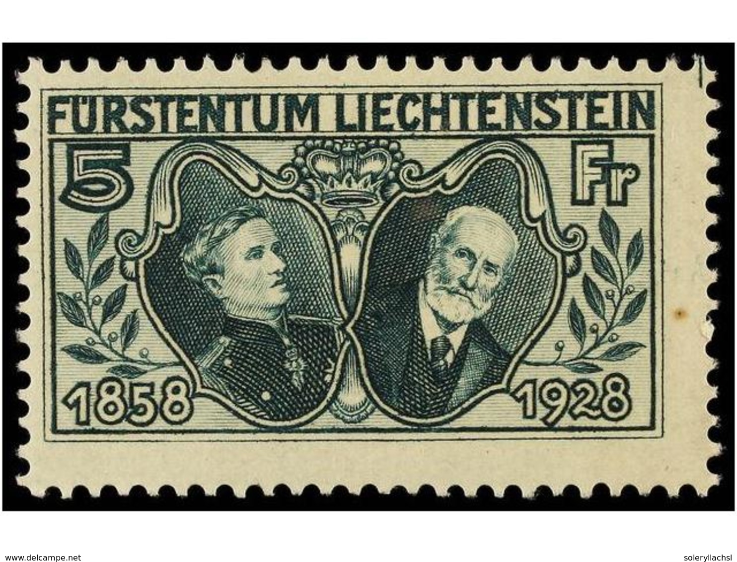 * LIECHTENSTEIN. Mi.82/89. 1928. Complete Set, Light Hinged. Michel.450€. - Autres & Non Classés