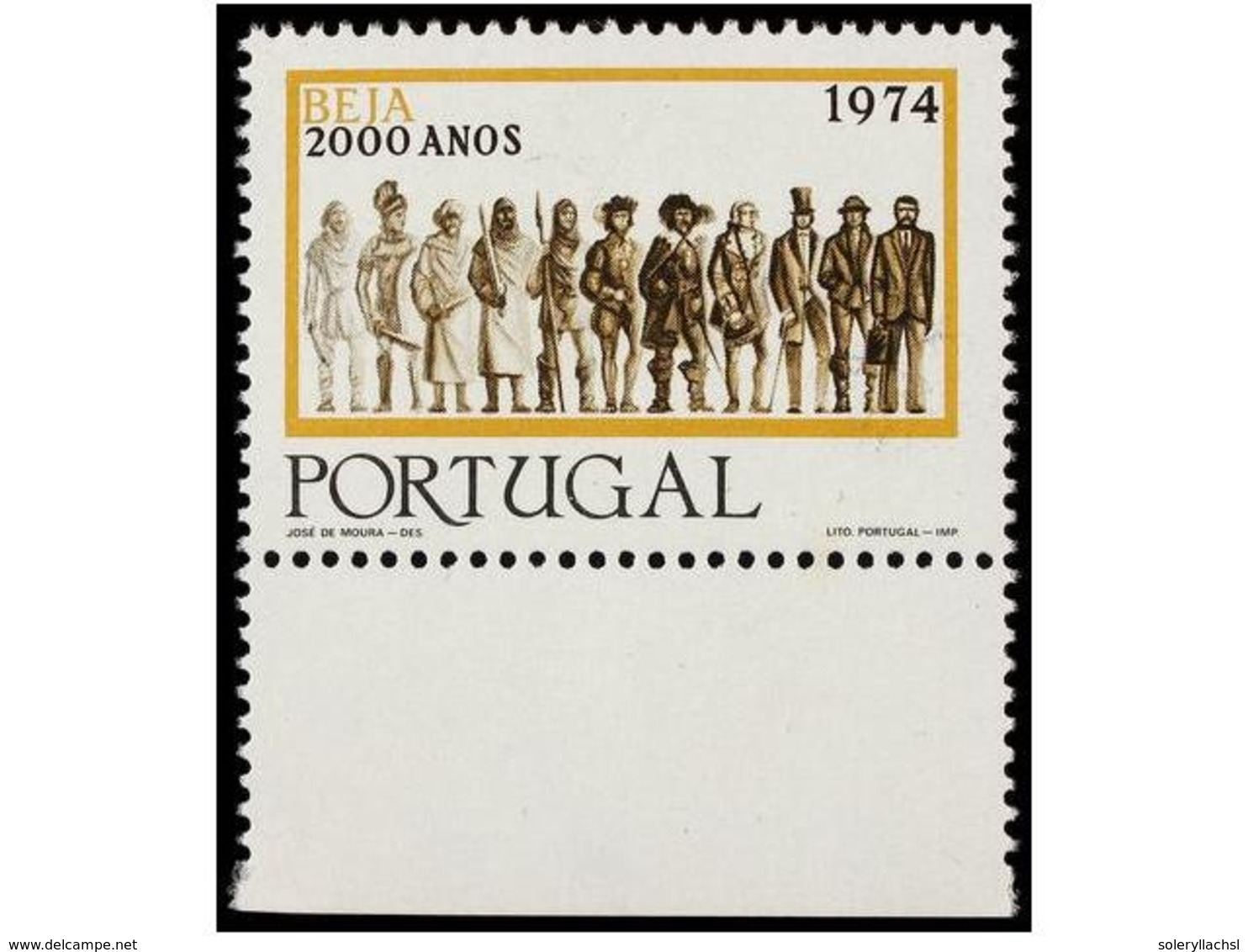 ** PORTUGAL. Ed.1231. 1974.  3,50 Esc. SIN LA CIFRA DEL VALOR  Por Faltar La Impresión Del Color ROJO. ESPECTACULAR Y MU - Altri & Non Classificati