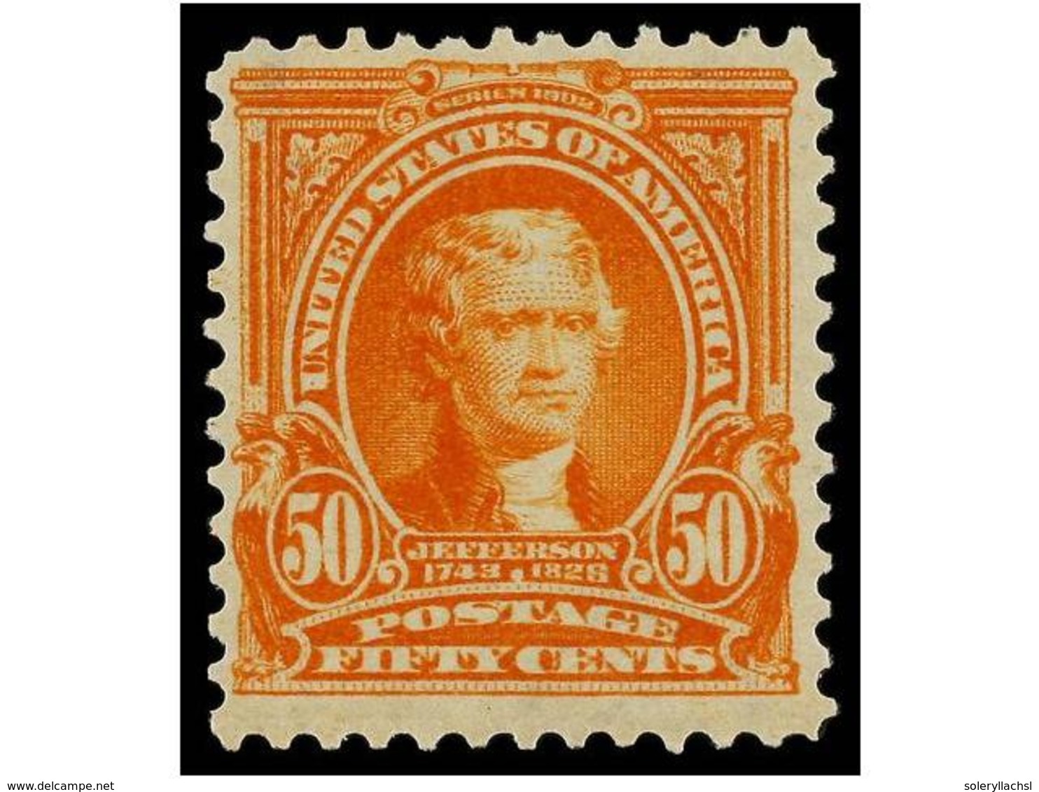 ** ESTADOS UNIDOS. Sc.310. 1901.  50 Cts.  Orange, Fresh Colour, Never Hinged. VERY FINE. Scott.1.250$. - Altri & Non Classificati