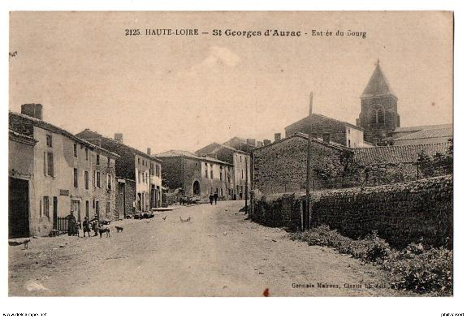 ST GEORGES D AURAC ENTREE DU BOURG ANIMEE - Other & Unclassified