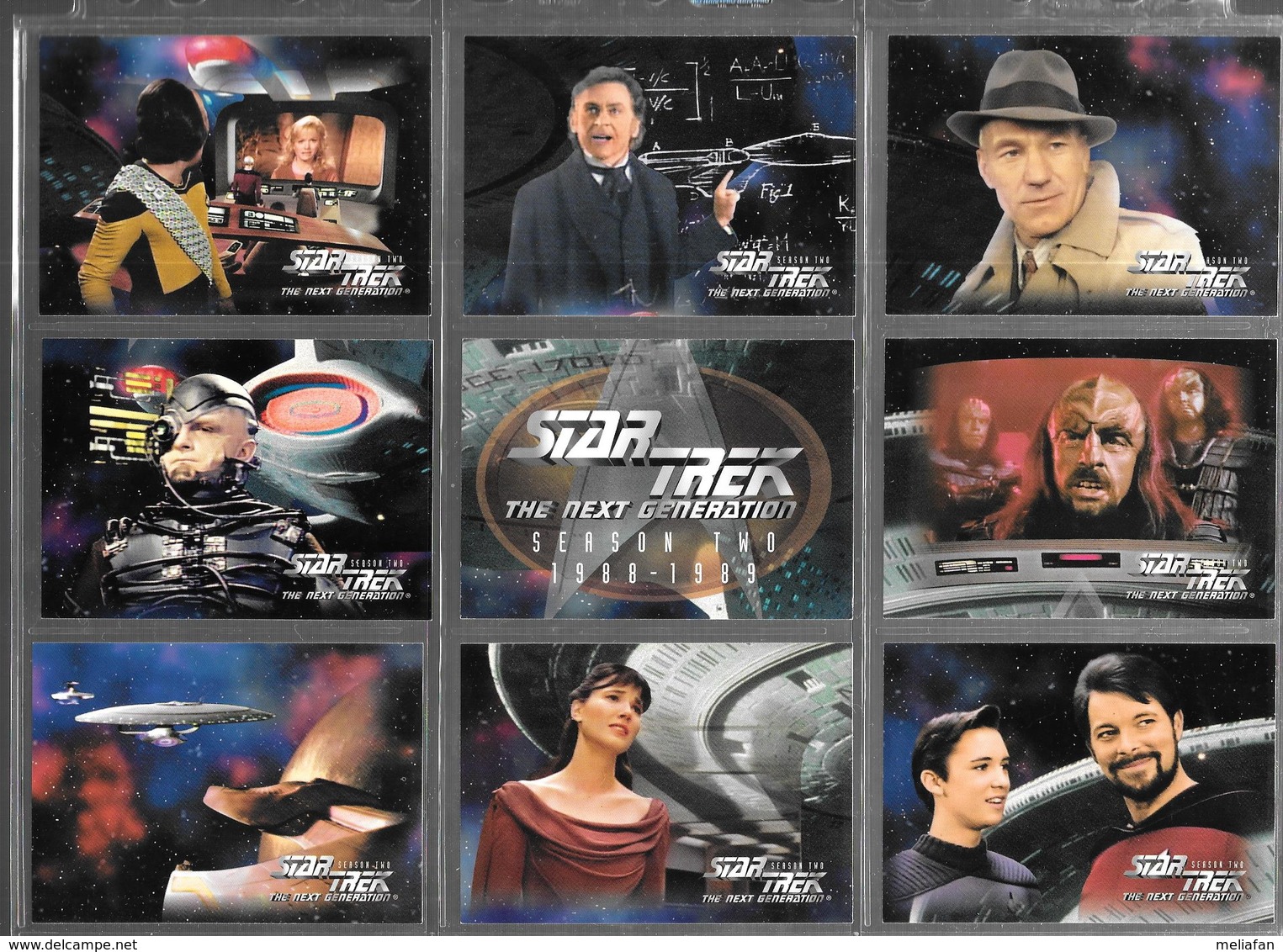 BF94 - SERIE COMPLETE CARTES STAR TREK VOYAGER - SEASON TWO - CARTES 109 à 204 - Star Trek