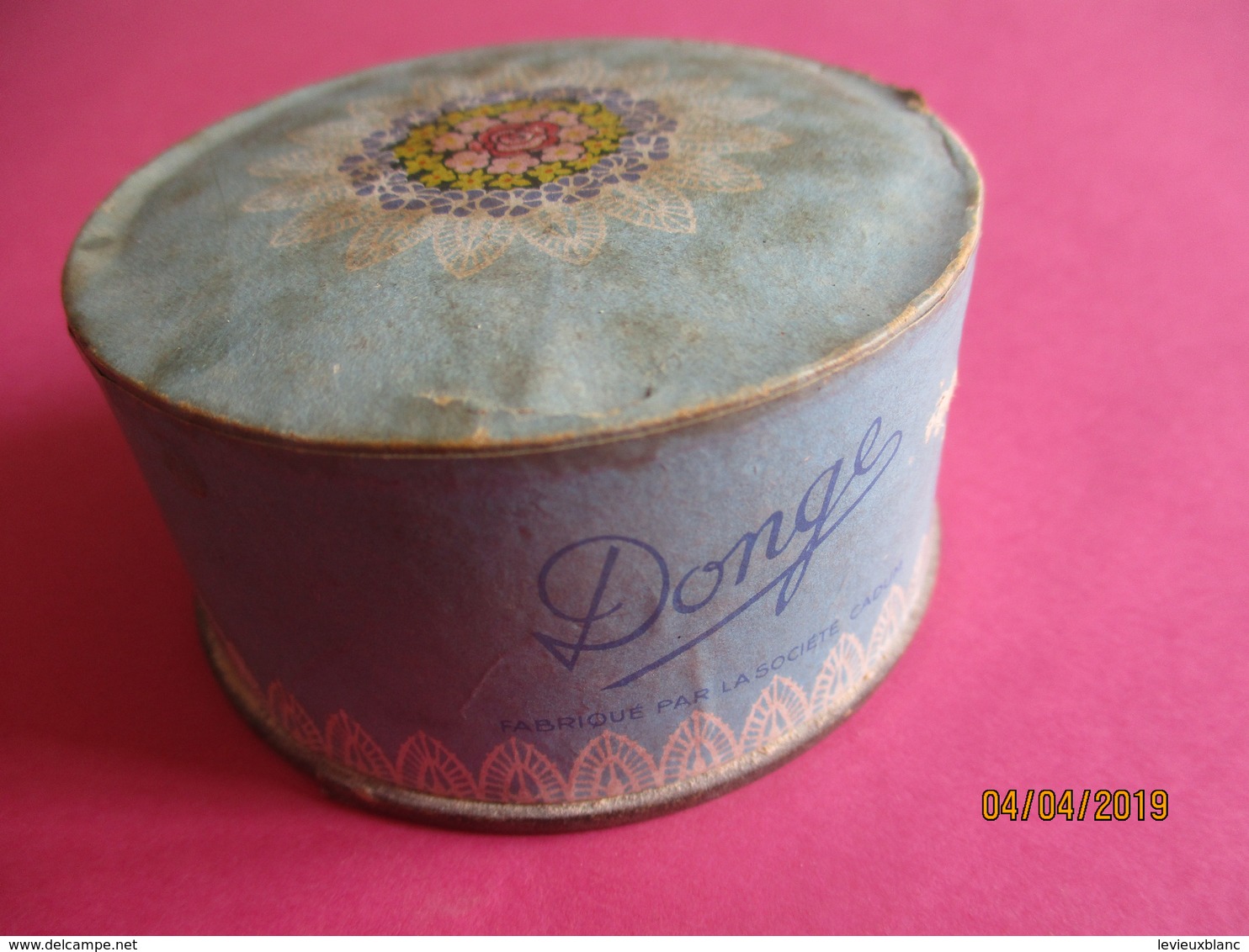 Maquillage/Boite De Poudre De RizDONGE / Société CADUM/Halée /Vers 1930-50    PARF186 - Beauty Products