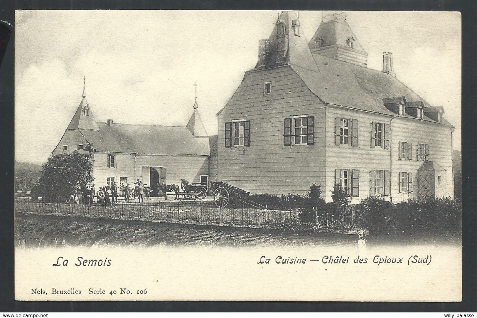 +++ CPA - La Semois -  LA CUISINE - LACUISINE - Châlet Des Epioux - Nels  Série 40 N° 106  // - Florenville