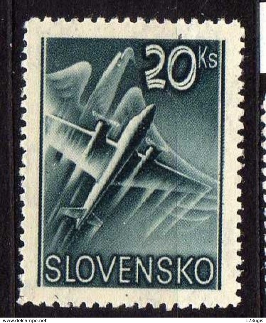 Slowakei / Slovakia, 1940, Mi 78 **, Flugpost   [240319XXIV] - Nuovi