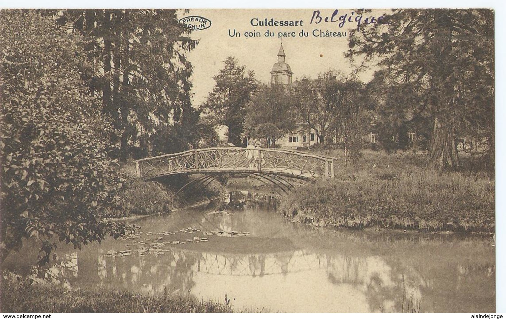 Cul-des-Sarts - Culdessart - Un Coin Du Parc Du Château - Edit. Richoux-Marée - 1933 - Philippeville