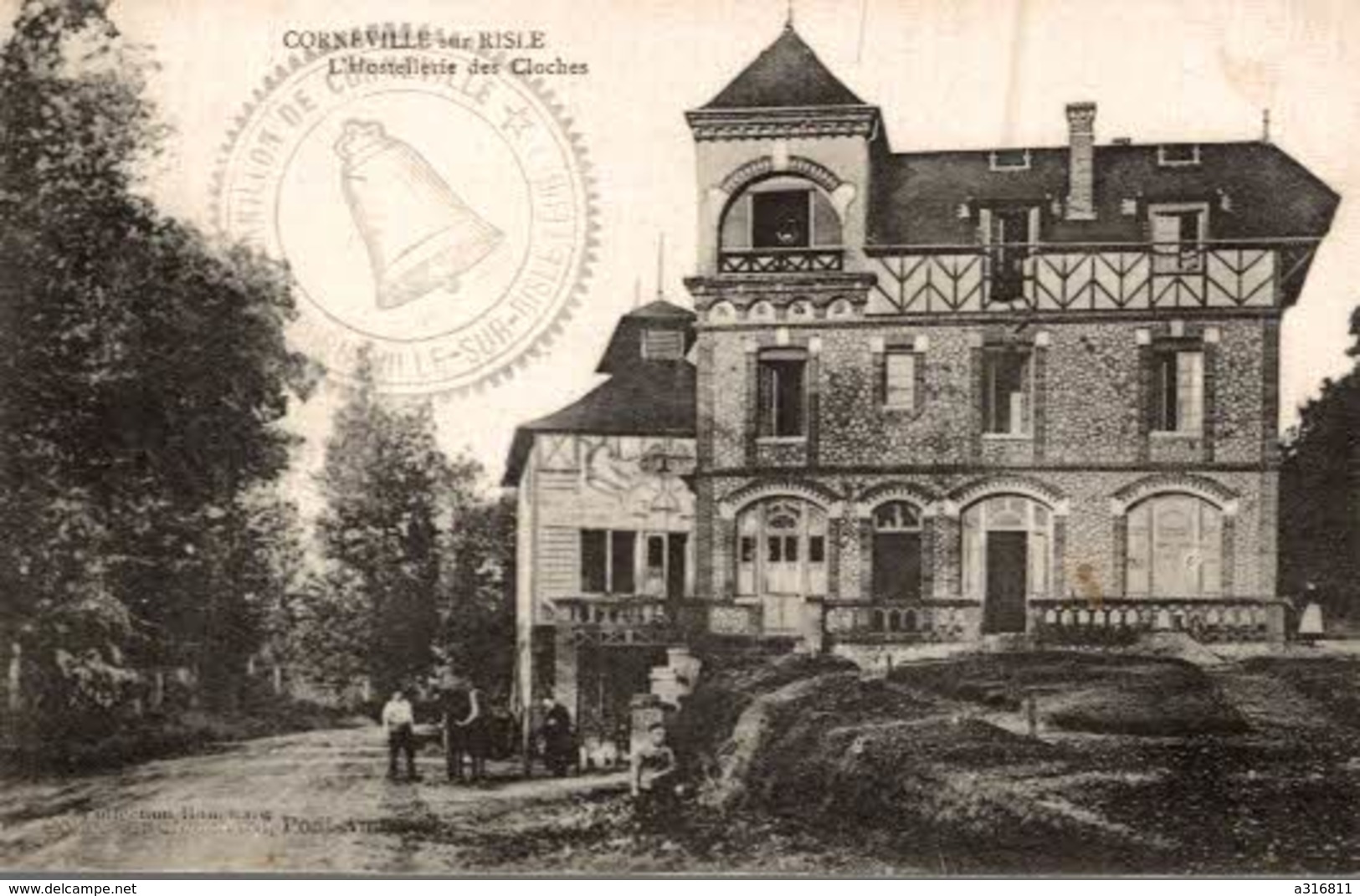 CORNEVILLE SUR RISLE  L HOSTELLERIE DES  CLOCHES - Le Manoir