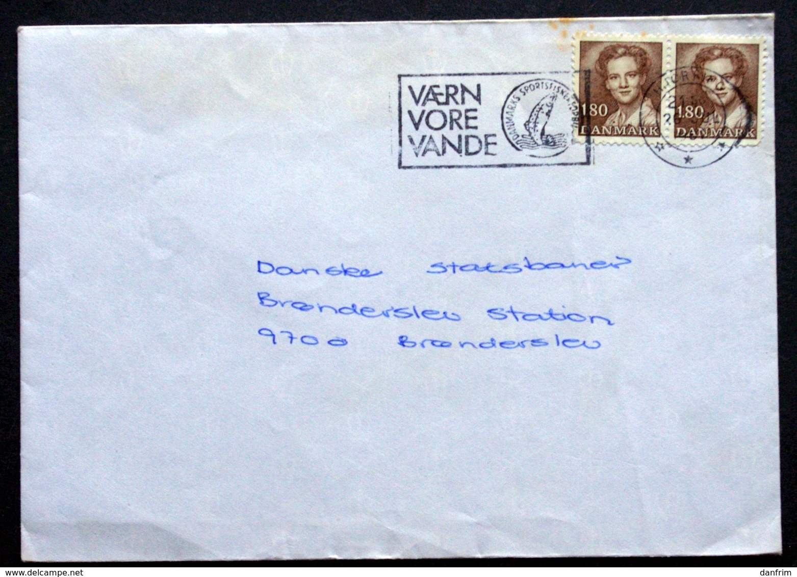 Denmark 1982 Letter HJØRRING    Minr.753 (O) ( Lot  5854) - Covers & Documents