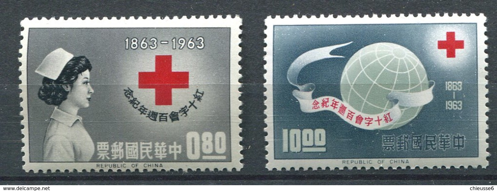 Taiwan ** N° 498/499 - Croix Rouge - Croix-Rouge