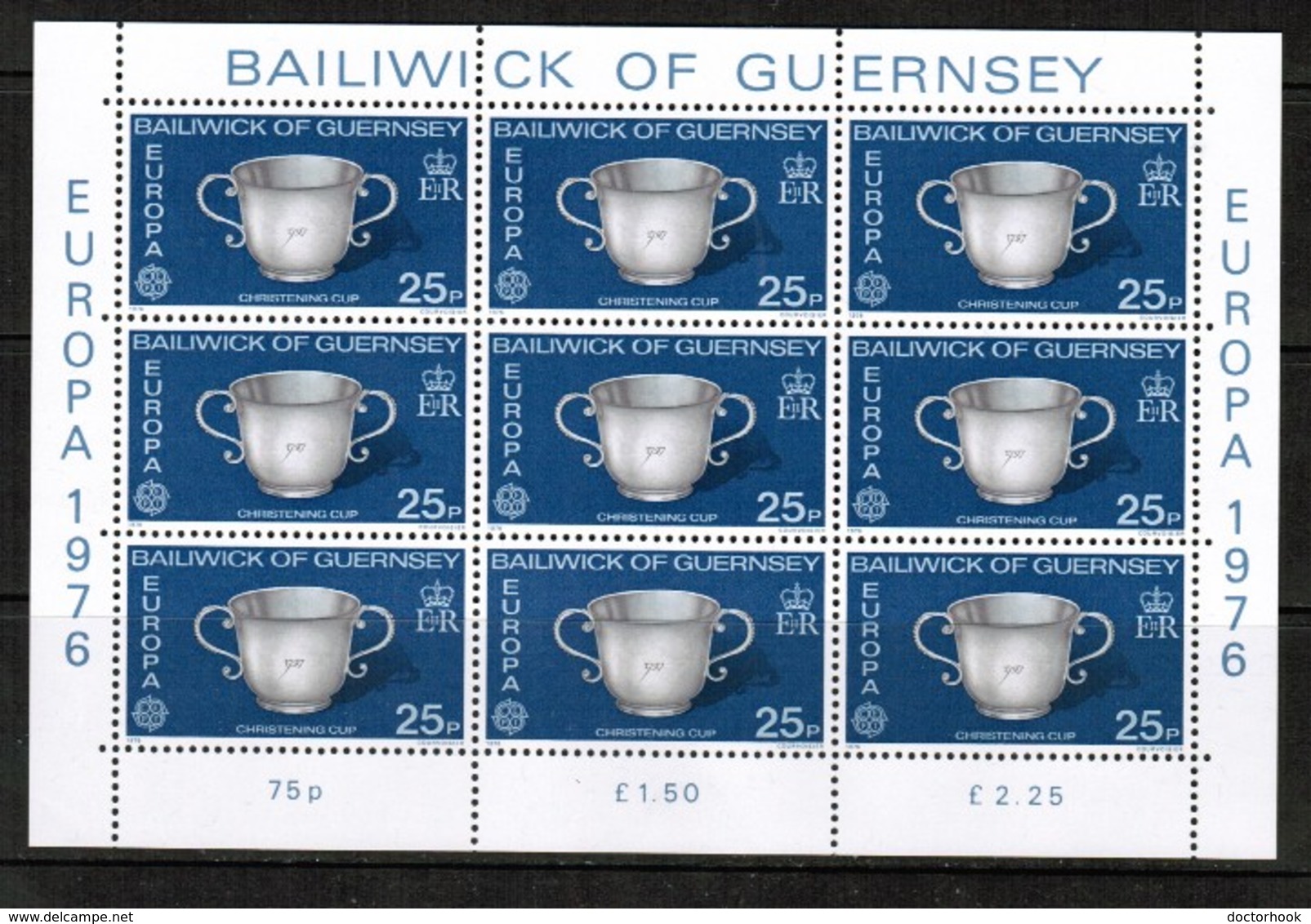 GUERNSEY  Scott # 135-6** VF MINT NH Miniature Sheets SS-369 - Guernsey