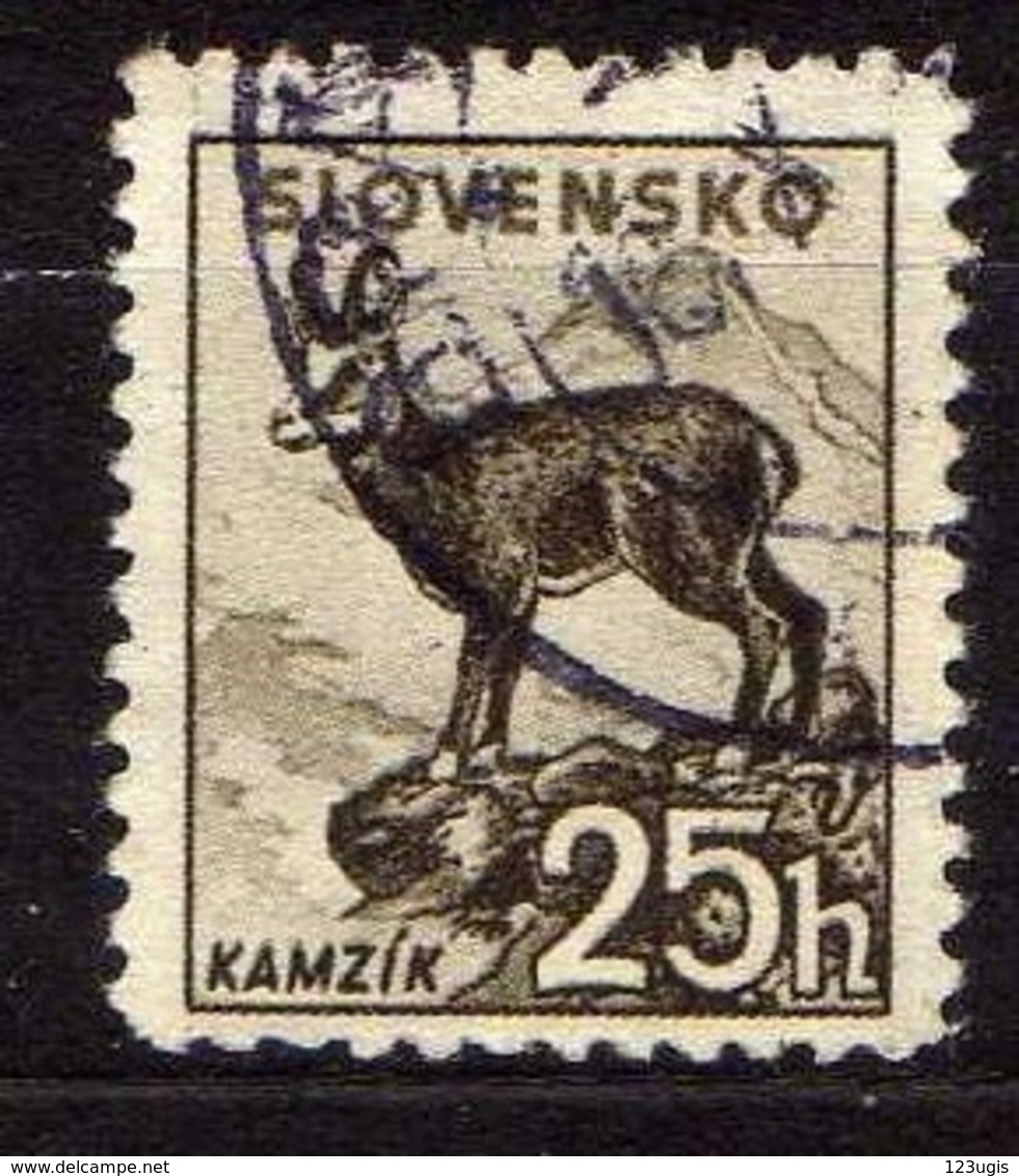 Slowakei / Slovakia, 1940/1943, Mi 74 Y, Gestempelt  [240319XXIV] - Used Stamps