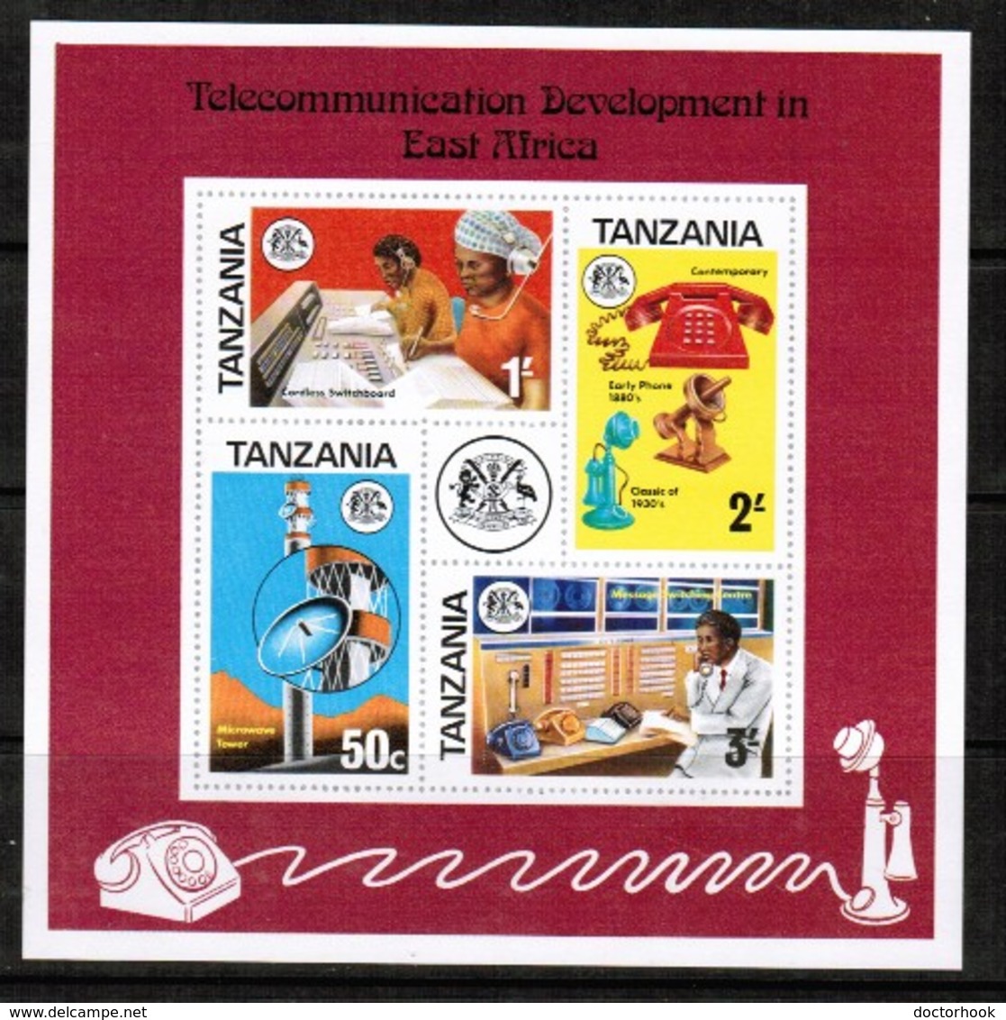 TANZANIA  Scott # 57a** VF MINT NH Souvenir Sheet SS-376 - Tanzania (1964-...)