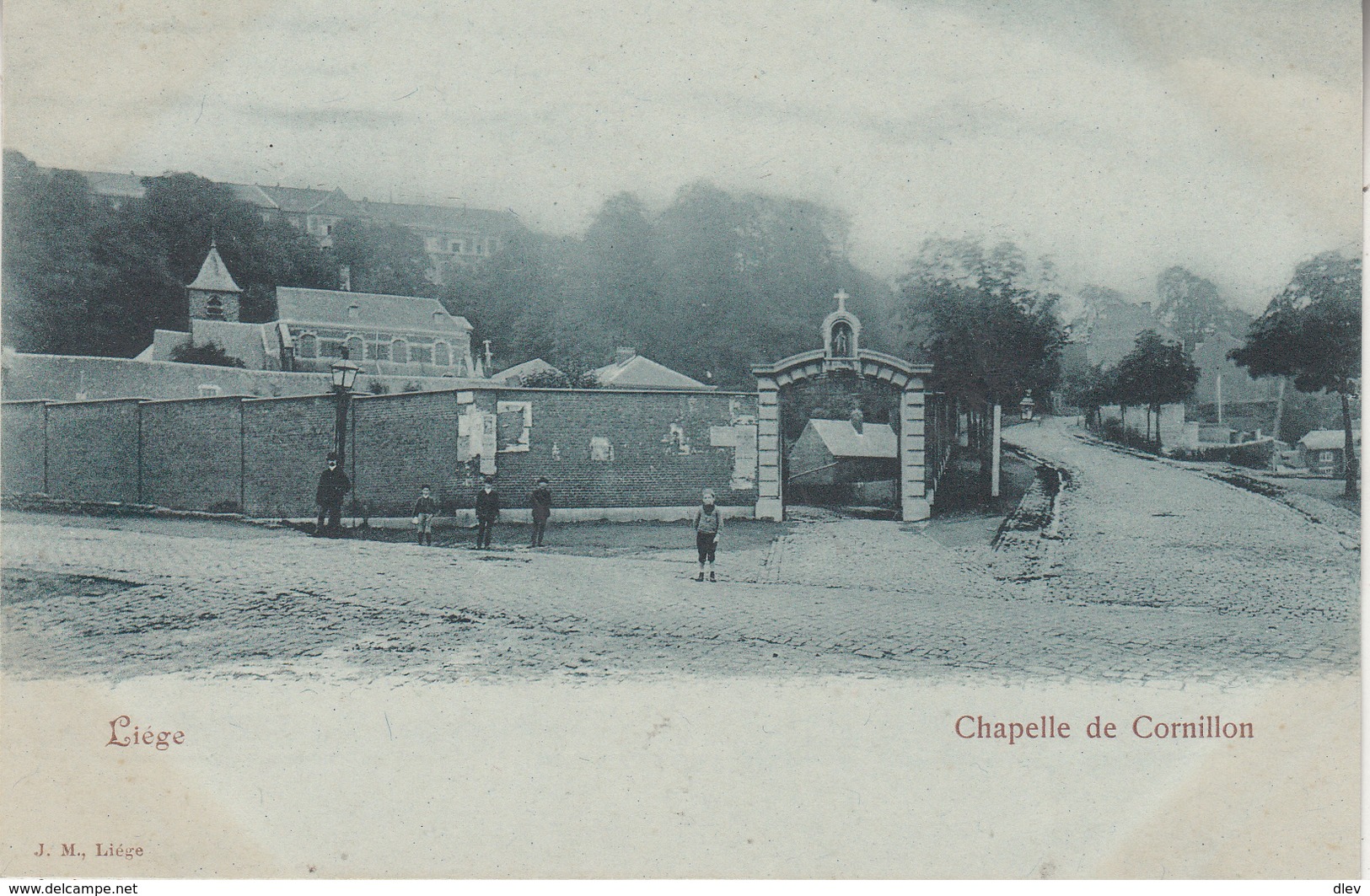 Liège - Chapelle De Cornillon - Animé - Edit. J.M. Liège - Luik