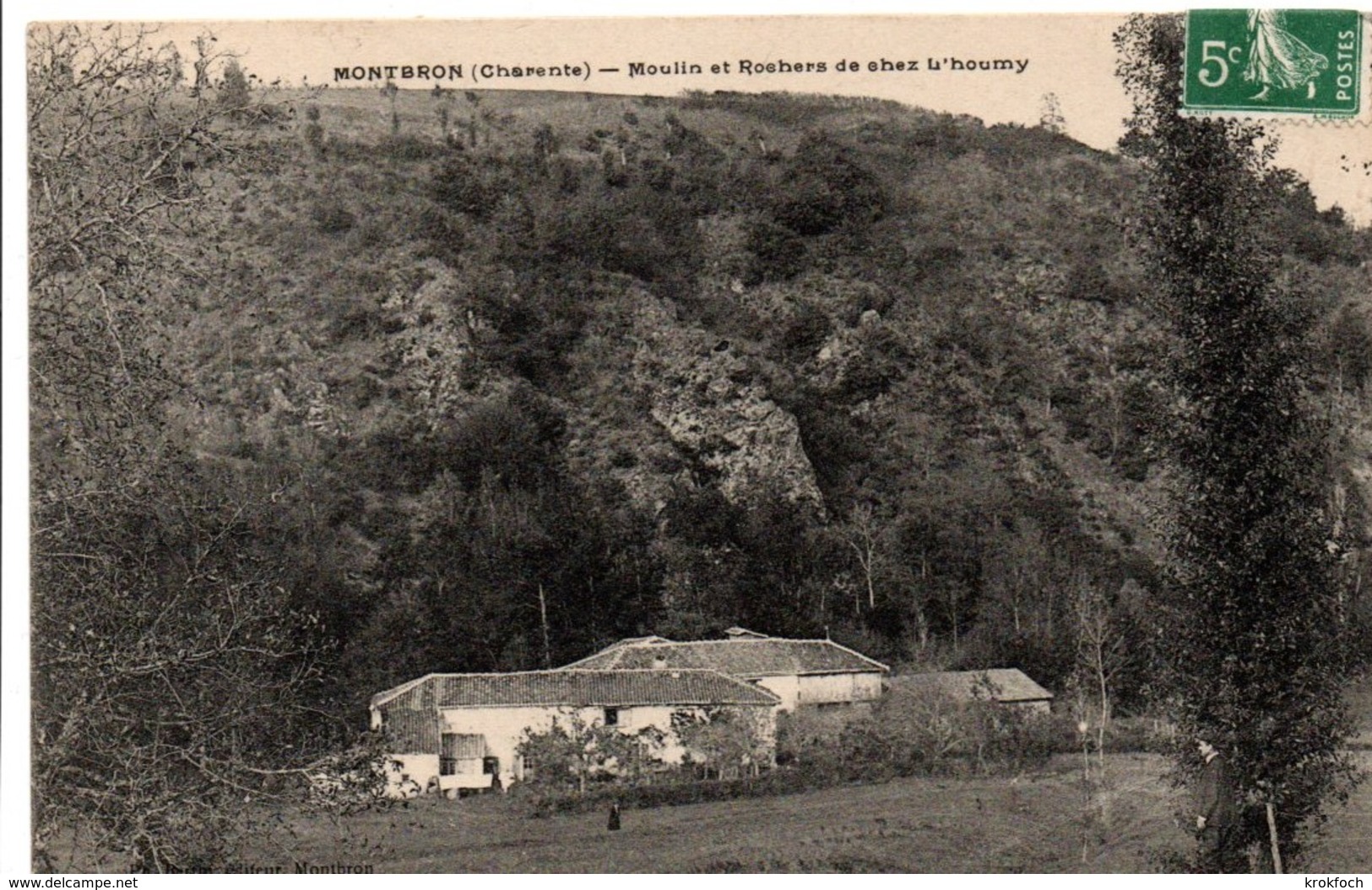 Montbron - Moulin & Rochers De Chez L'houmy - édit Bertm - Autres & Non Classés