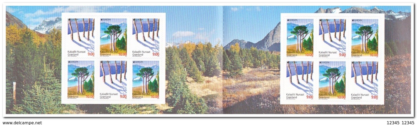 Groenland 2011, Postfris MNH, Nature, Trees, Europe ( Booklet ) - Ongebruikt