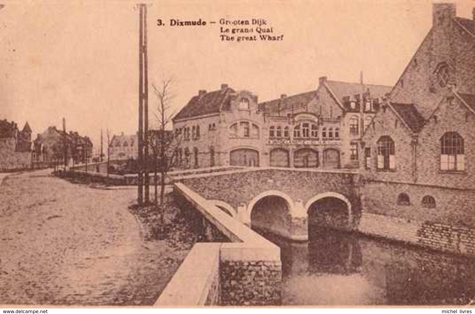 Diksmuide - Dixmude - Grooten Dijk - Circulé En 1931 - Desaix - TBE - Diksmuide