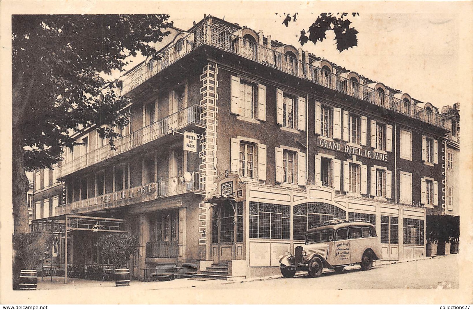 48-MENDE- GRAND HÔTEL DE PARIS - Mende