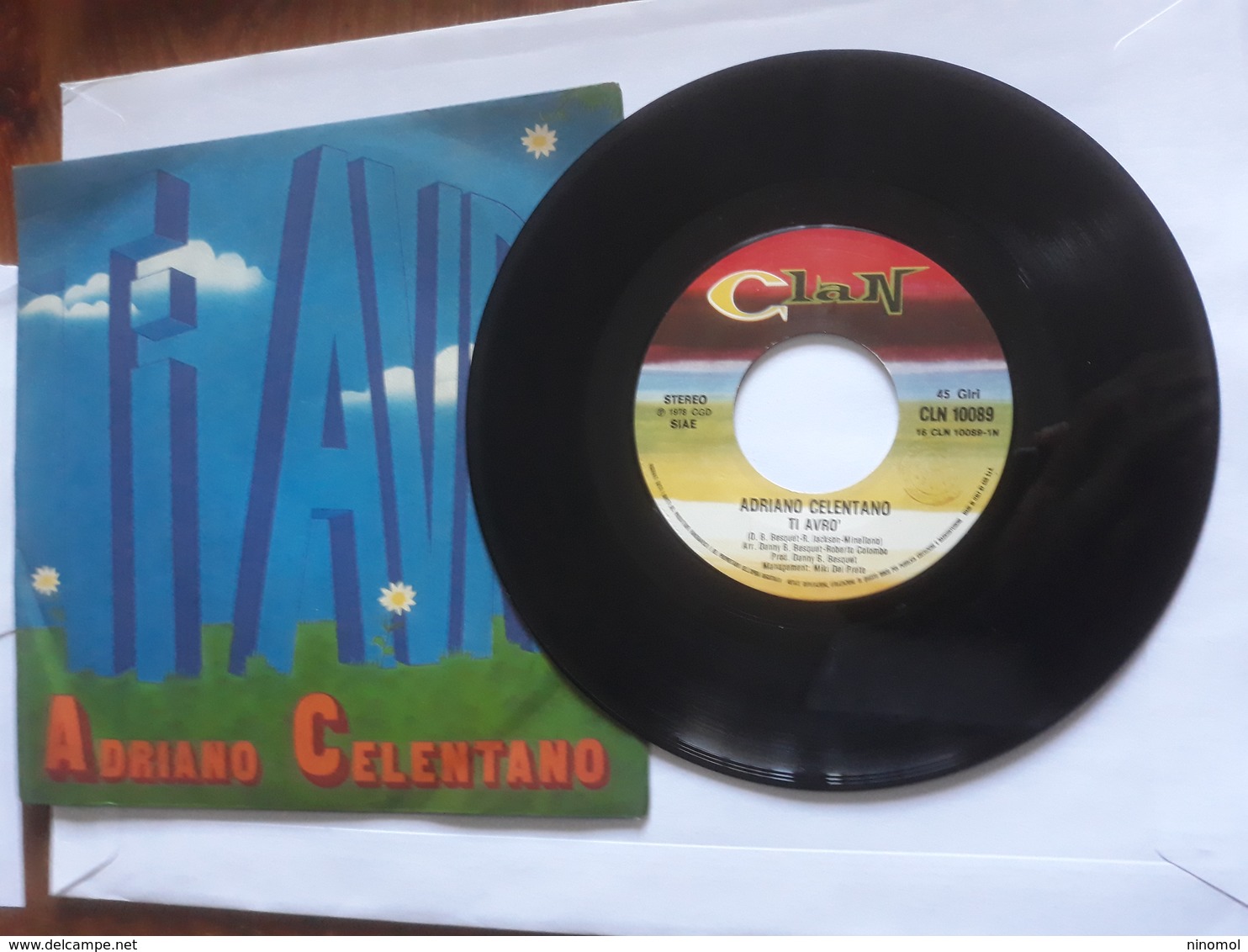 Adriano Celentano  -  1978.  Ed. Clan  - Ti Avrò - Disco, Pop