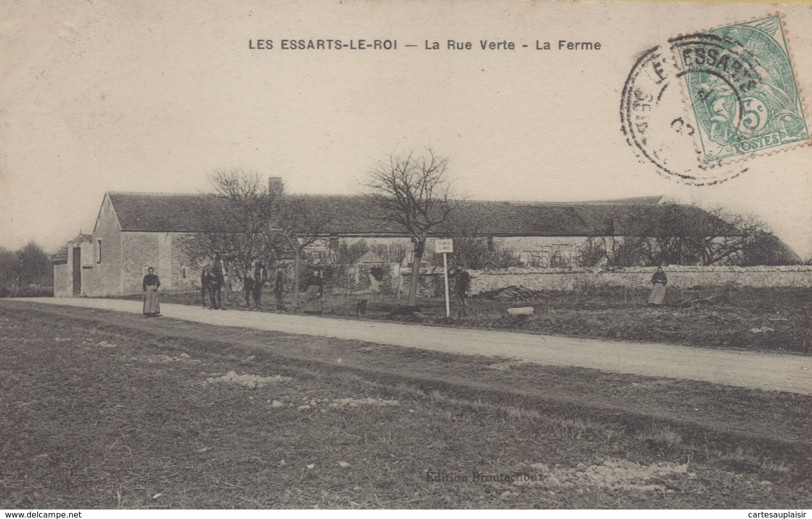 Les Essarts-le-Roi : La Rue Verte - La Ferme - Les Essarts Le Roi