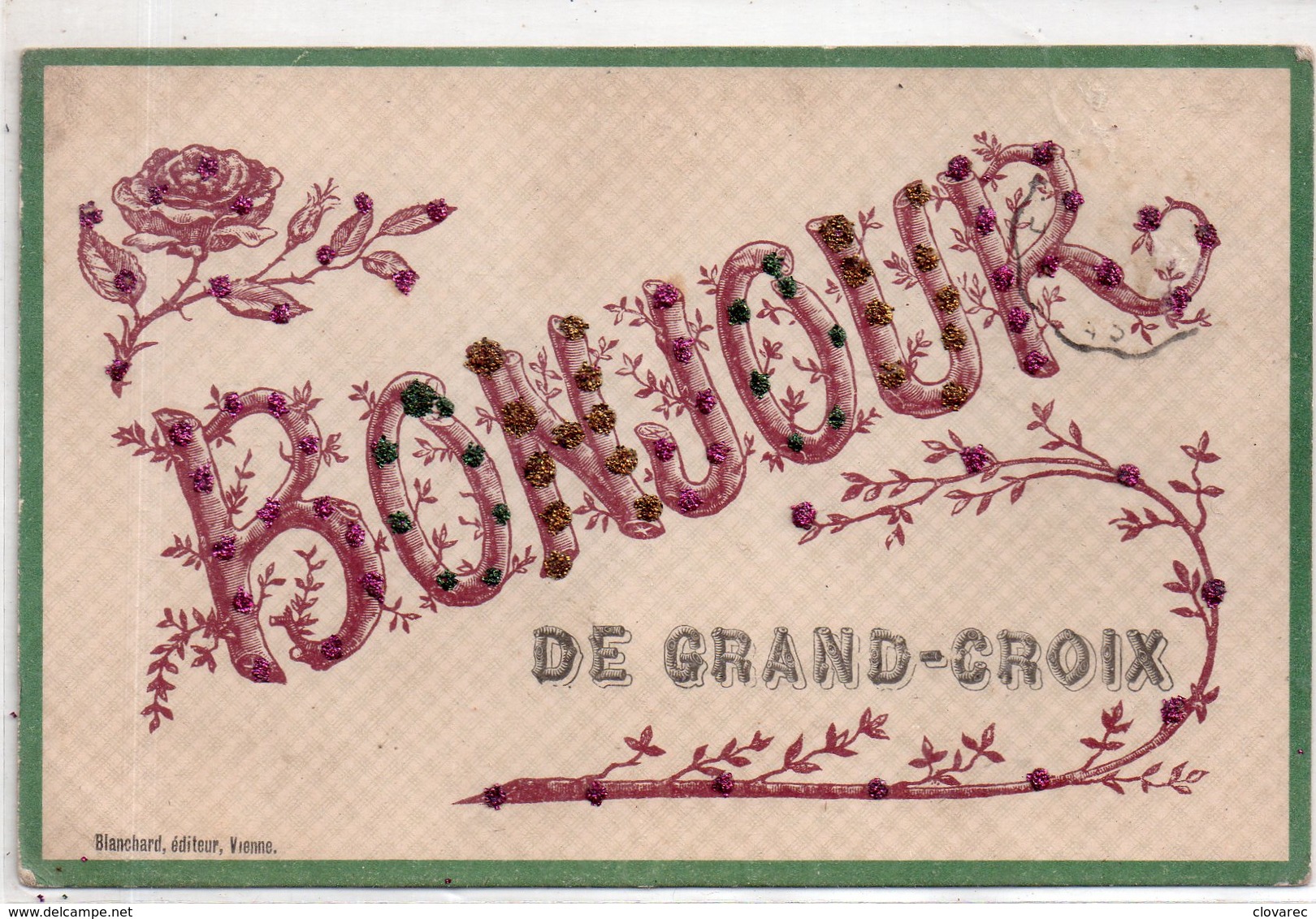 GRAND -CROIX " Un Bonjour De" - Andere & Zonder Classificatie