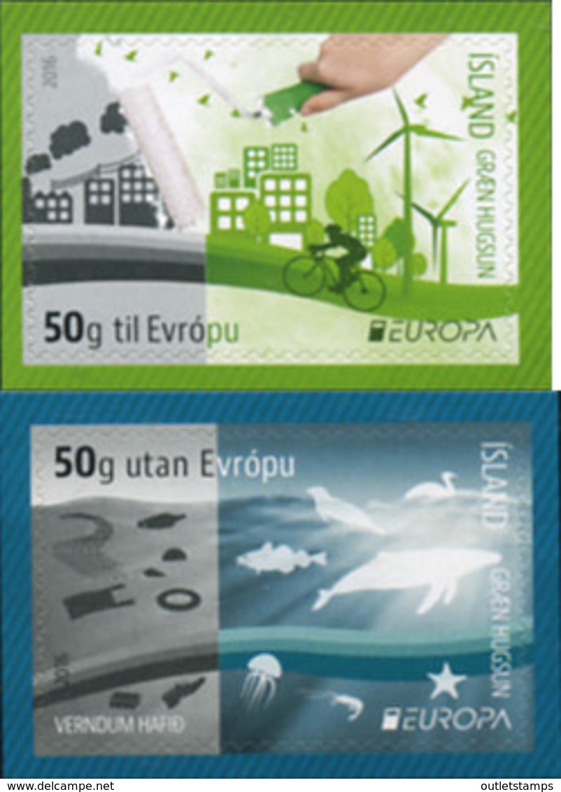 Ref. 356917 * NEW *  - ICELAND . 2016. EUROPA CEPT 2016 - ECOLOGIA EN EUROPA - PIENSA EN VERDE - Nuevos