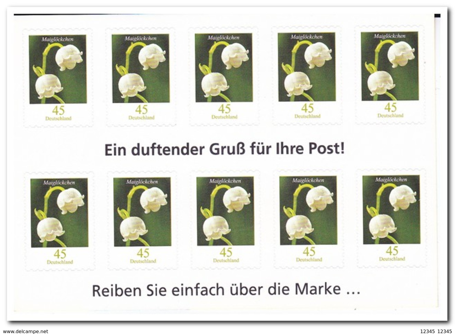 Duitsland 2011, Postfris MNH, Flowers - Ongebruikt