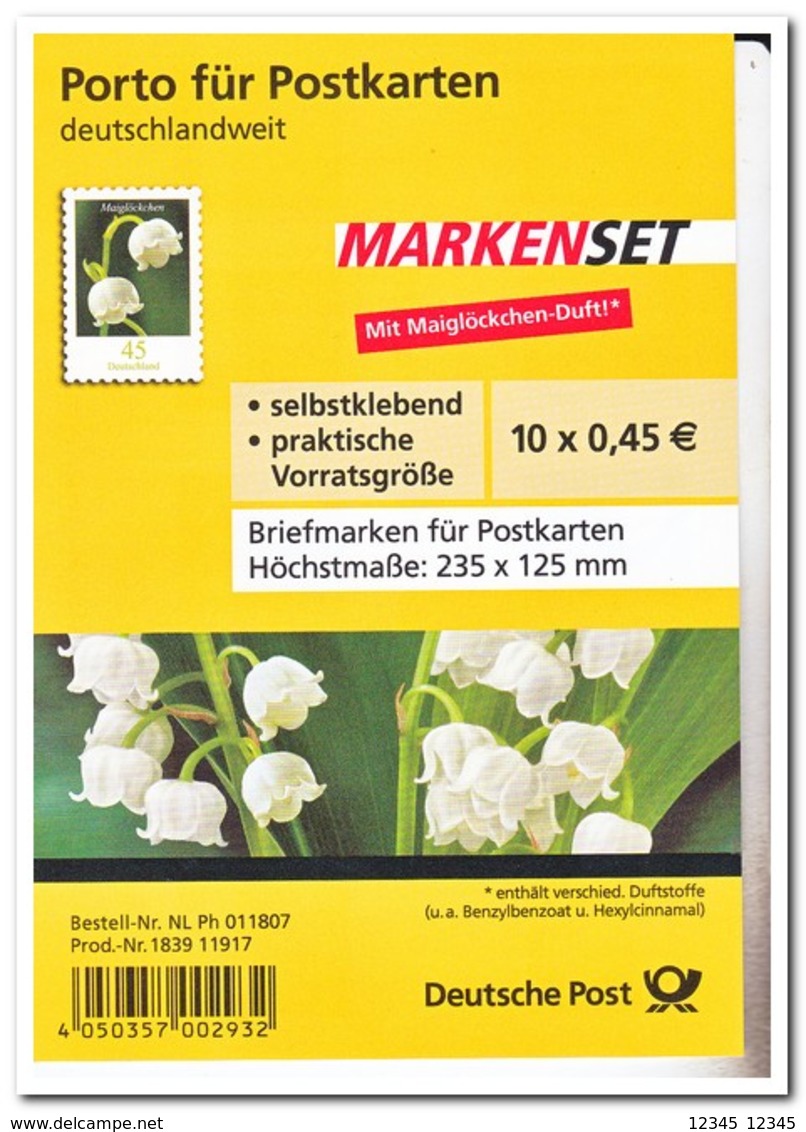 Duitsland 2011, Postfris MNH, Flowers - Ongebruikt