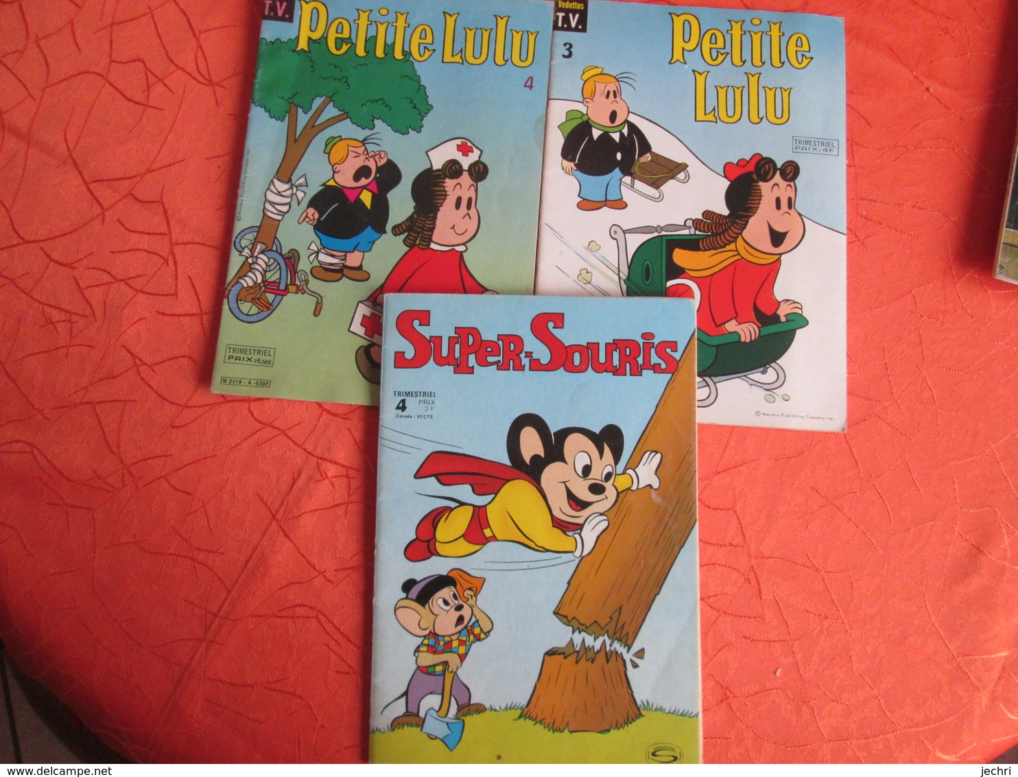 3 Bandes Dessinees  Petit Lulu  3 Et 4  .et Super Souris 4 - Wholesale, Bulk Lots