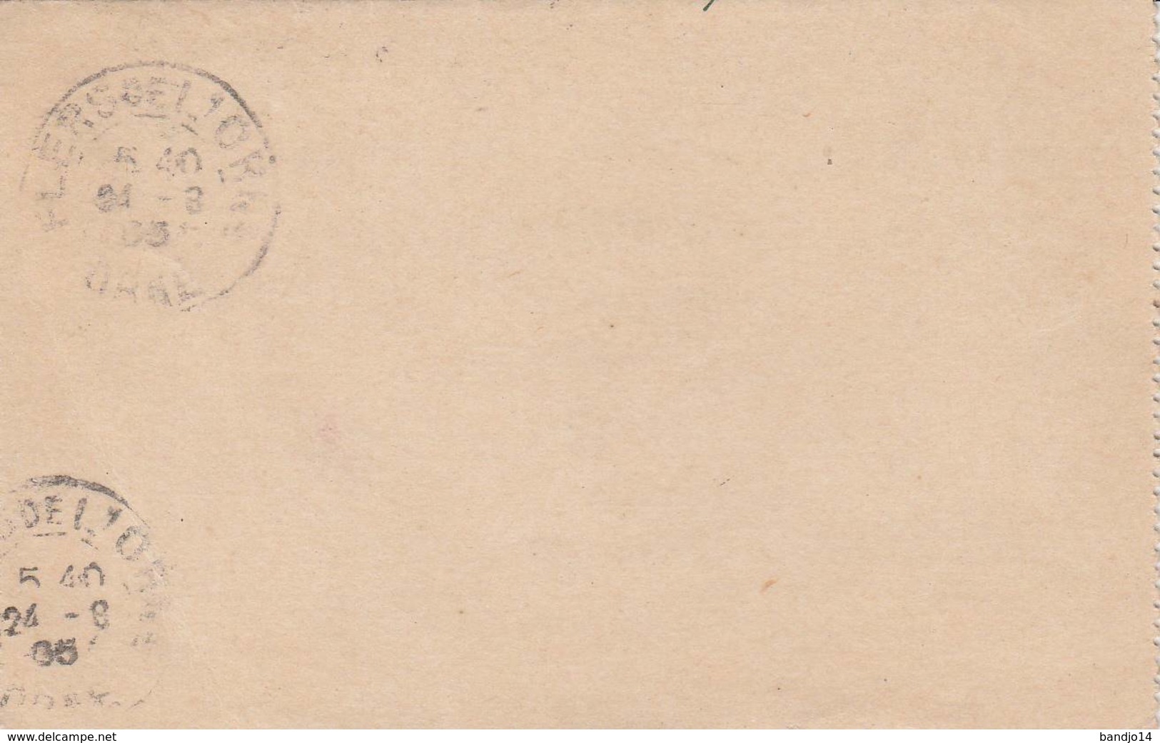 Vassy (14)  - Cachet Magasin" E. AMIARD " - Sur Carte Lettre 1903  -  Scan Recto-verso - Cartes-lettres
