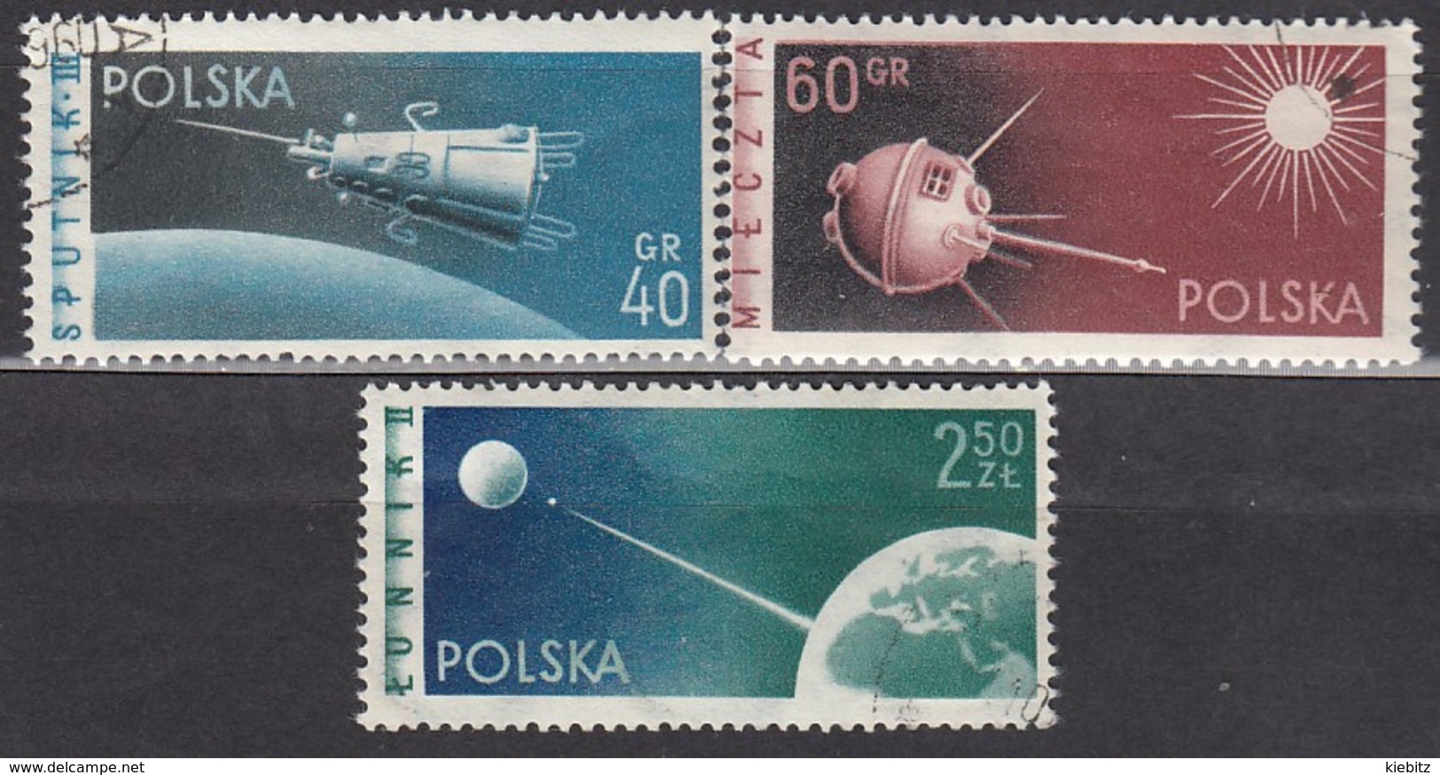 POLEN 1959 - MiNr: 1127-1129  Komplett  Used - Europa