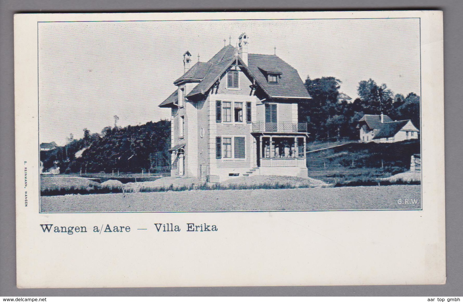 AK CH BE Wangen A.d.Aare Villa Erika Foto Ungebraucht "G.R.W." - Wangen An Der Aare