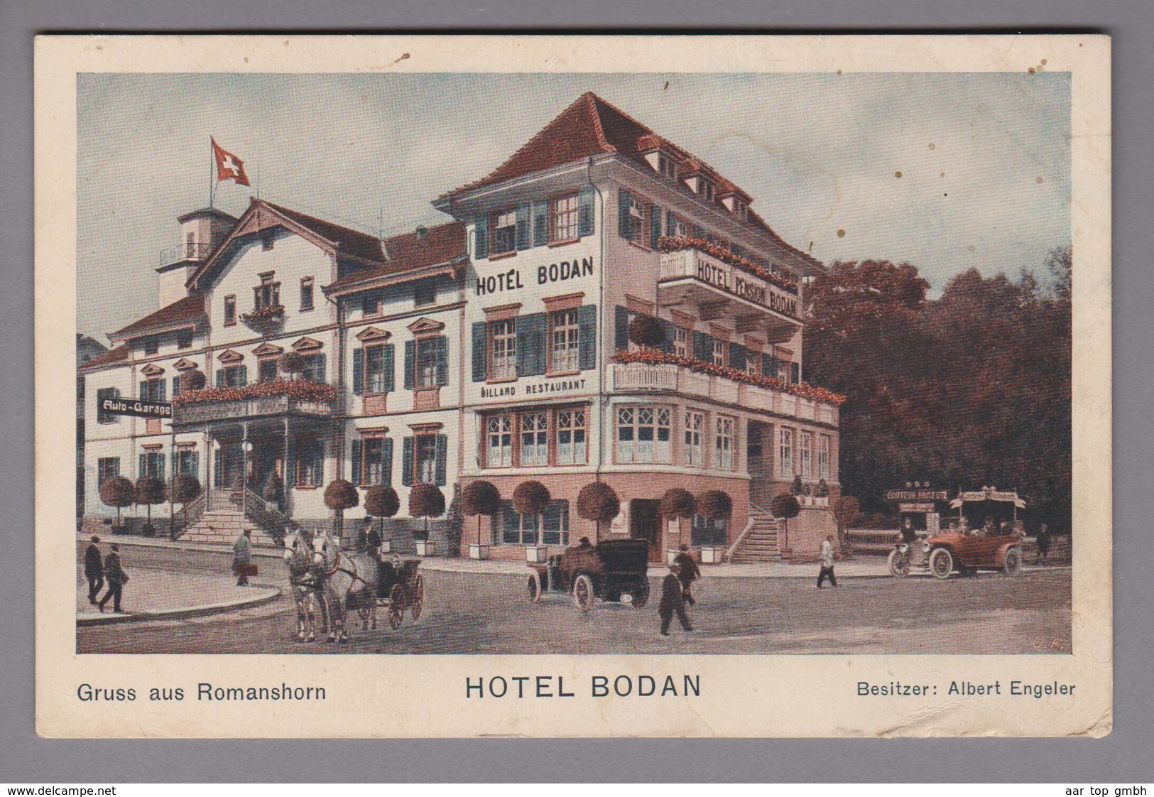 AK CH TG Romanshorn Hotel Bodan Ungebraucht R.Kielinger - Romanshorn